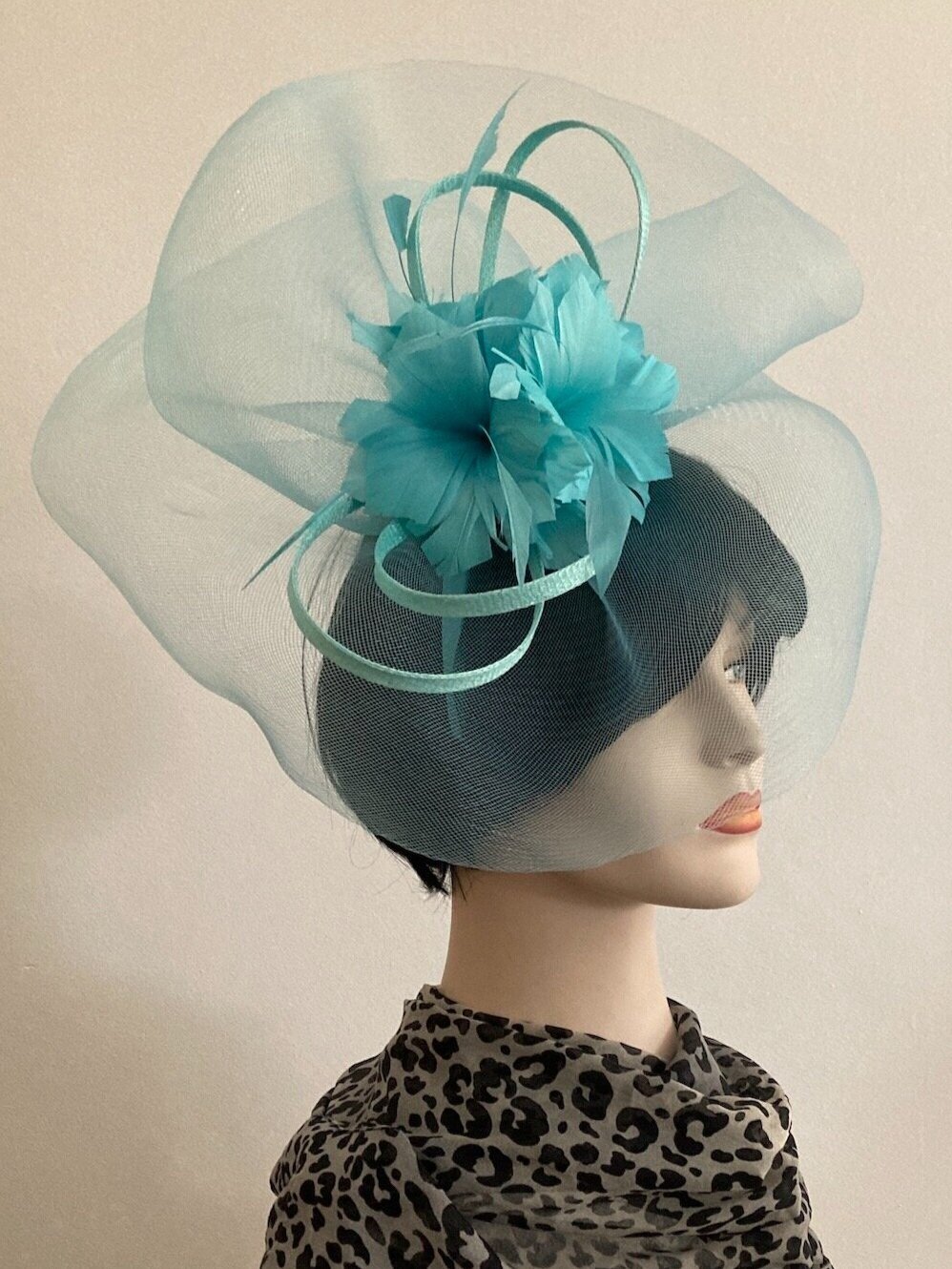 BLUE \u0026 TURQUOISE HATS \u0026 FASCINATORS 