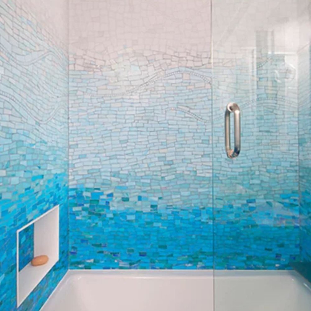 Gradient Shower Mosaic