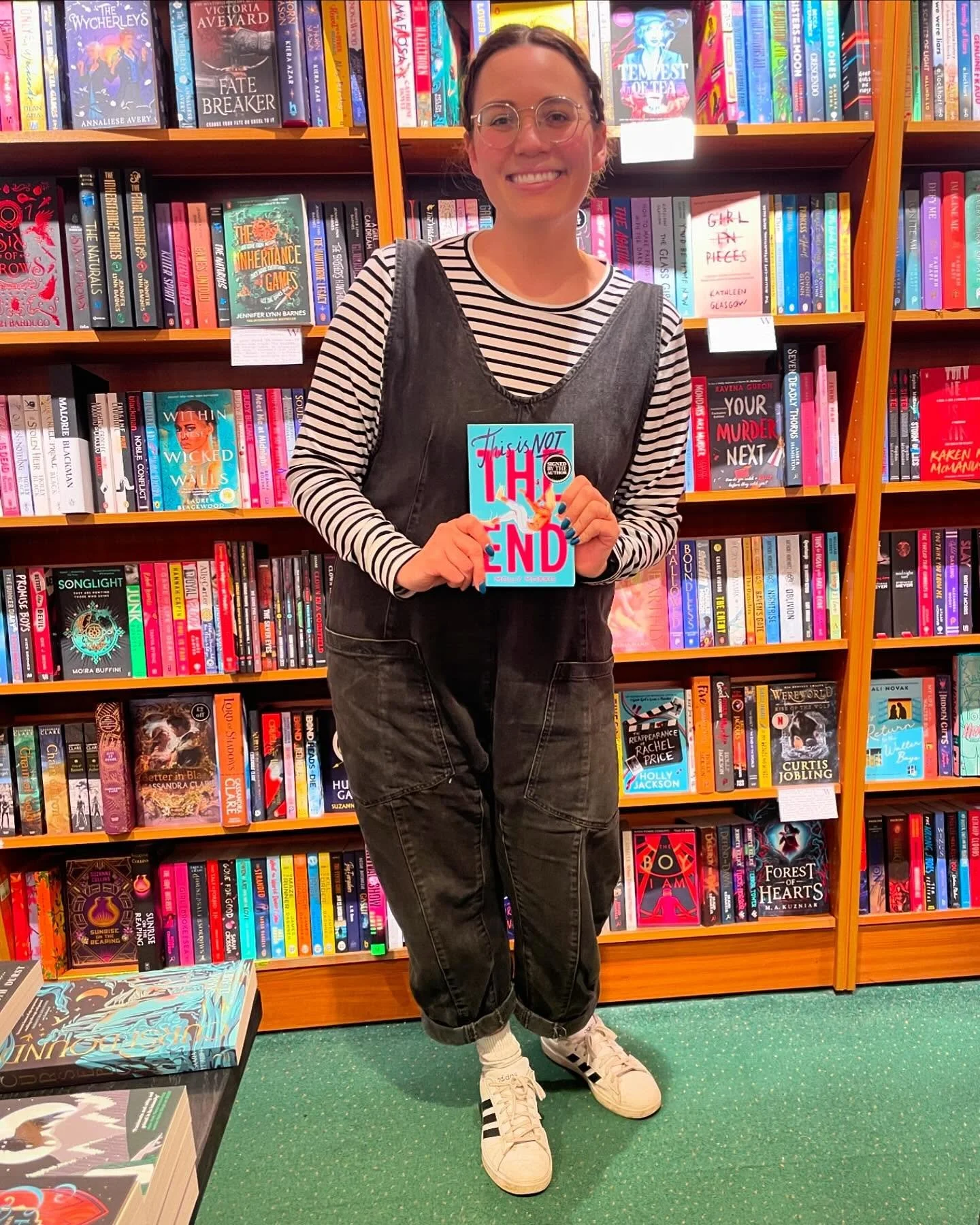 Capped off my week of dropping off proofs with signing a copy of my debut at @lowerstones! 💕

Dropping off proofs across Norfolk and Suffolk took a lot of driving but my goodness was it so lovely!!! I was originally really nervous to basically thrus