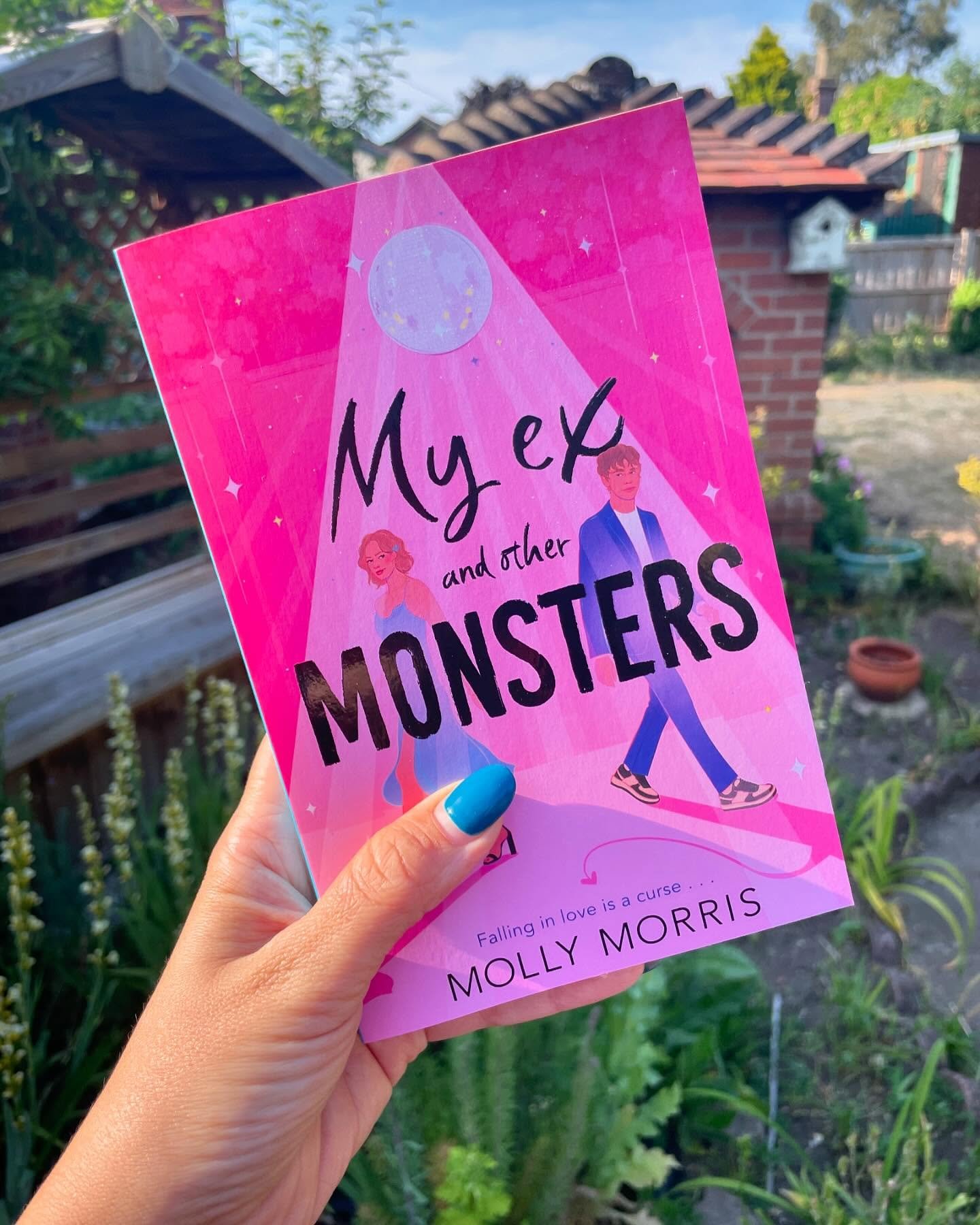Also THIS ARRIVED 😍🙌🏻😈

My very first time holding a real life copy of MY EX &amp; OTHER MONSTERS, and when I tell you she&rsquo;s beautiful&hellip;

Y&rsquo;ALL.

It is officially the month that this lil guy comes out, so if you haven&rsquo;t pr