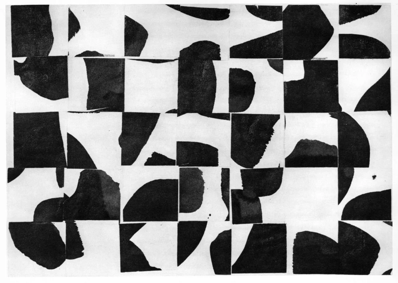 Example of art work from Ellsworth Kelly website design