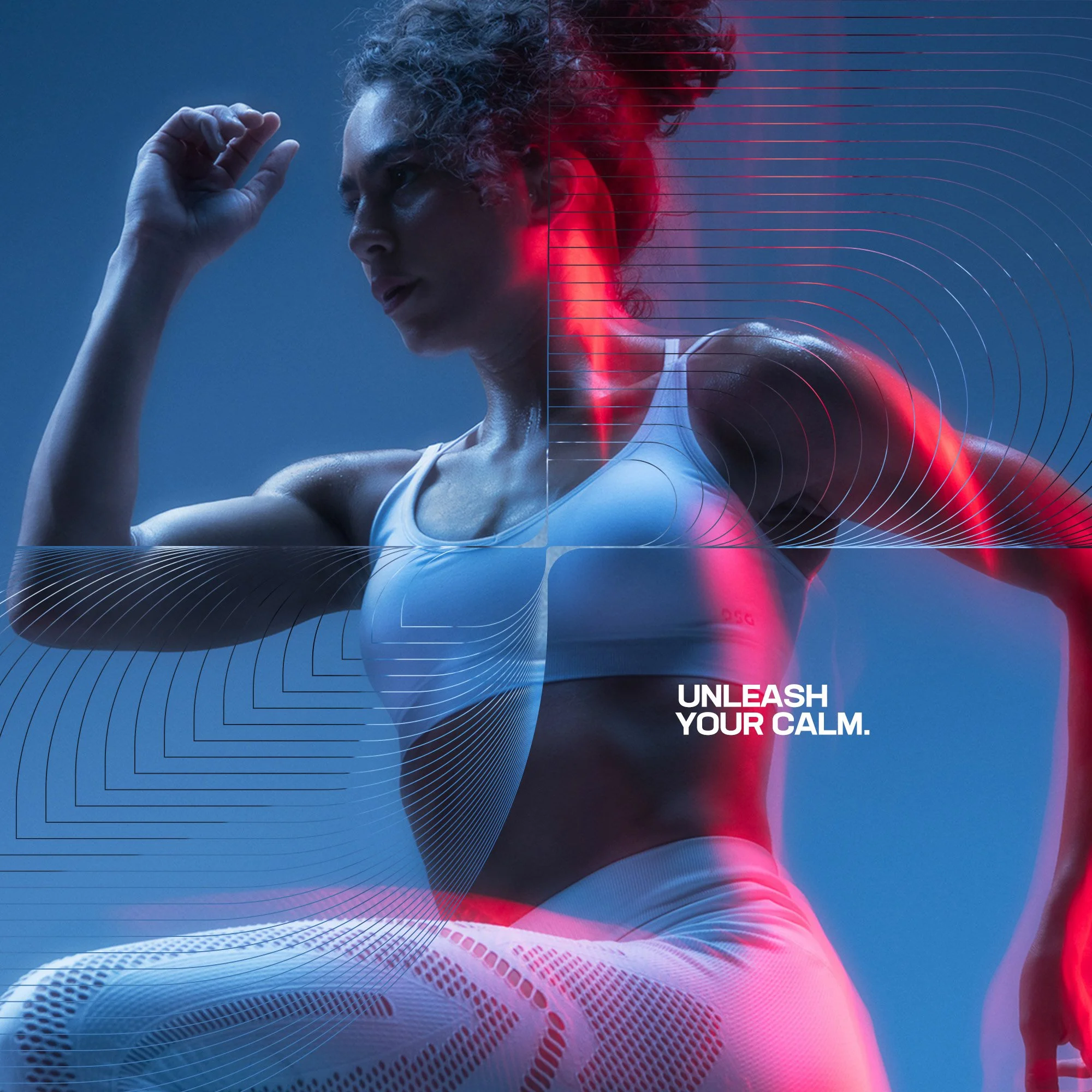 Brand identity for fitness app