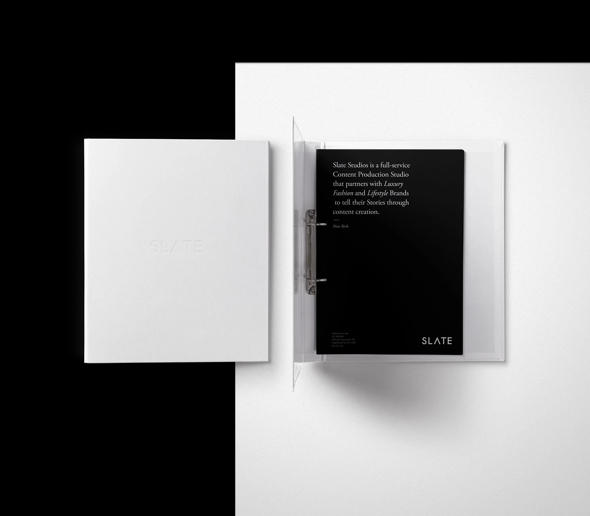 Typography and brand identity for photography studio