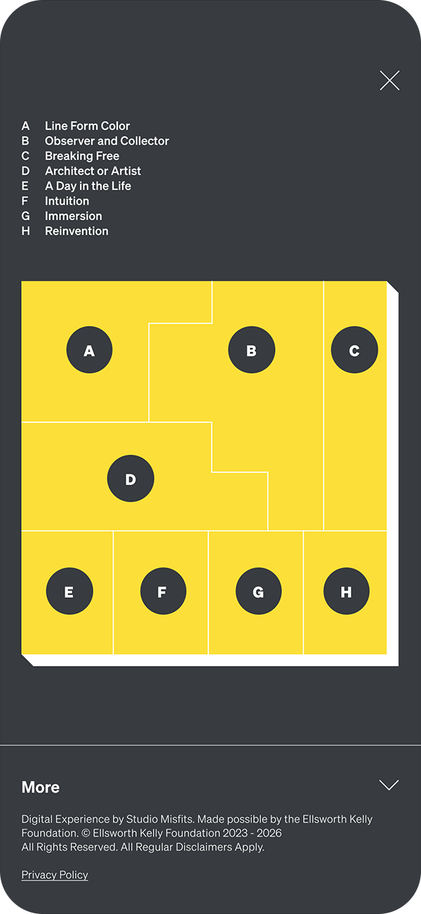 Art exhibit map example