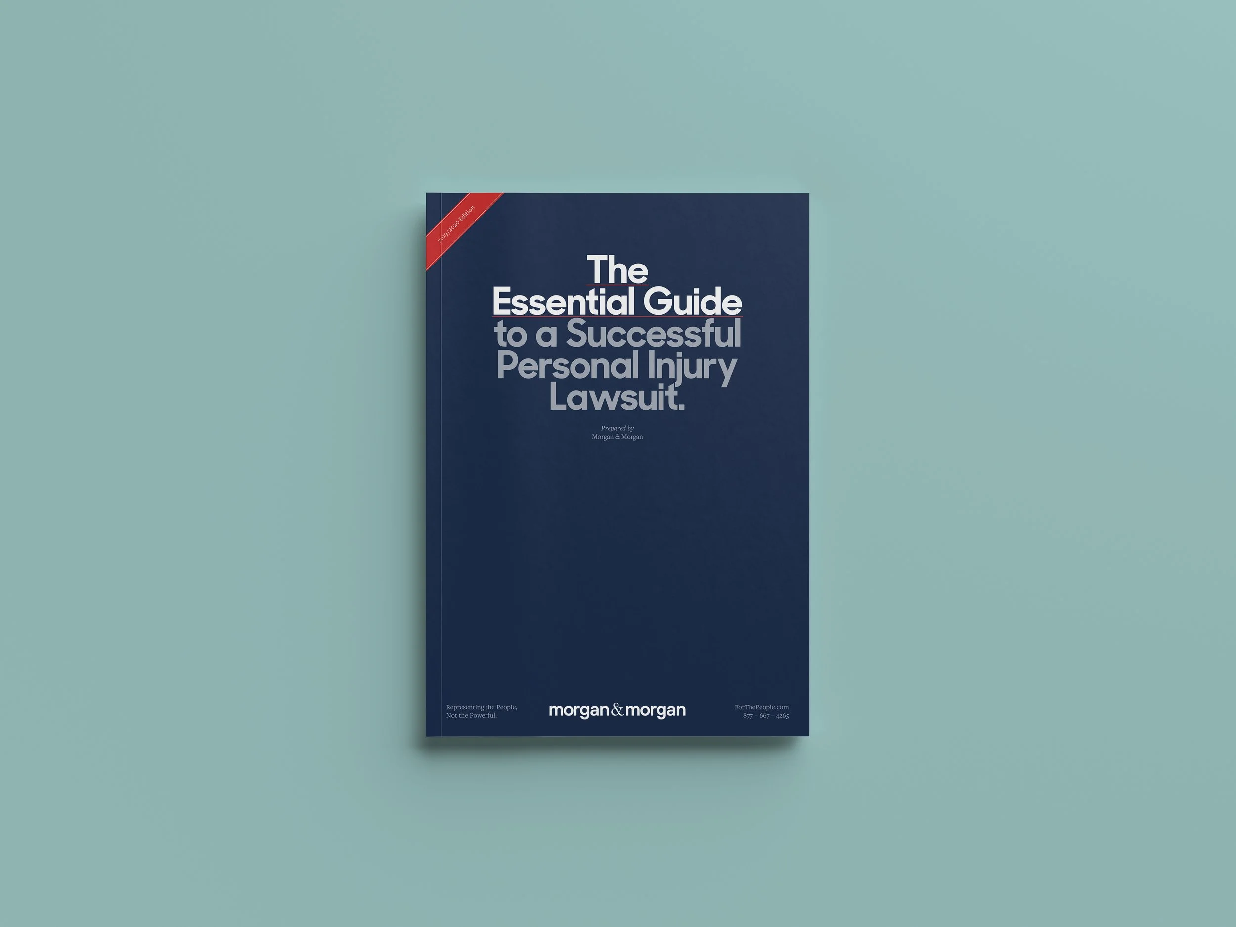 Brand identity and print design for law firm magazine