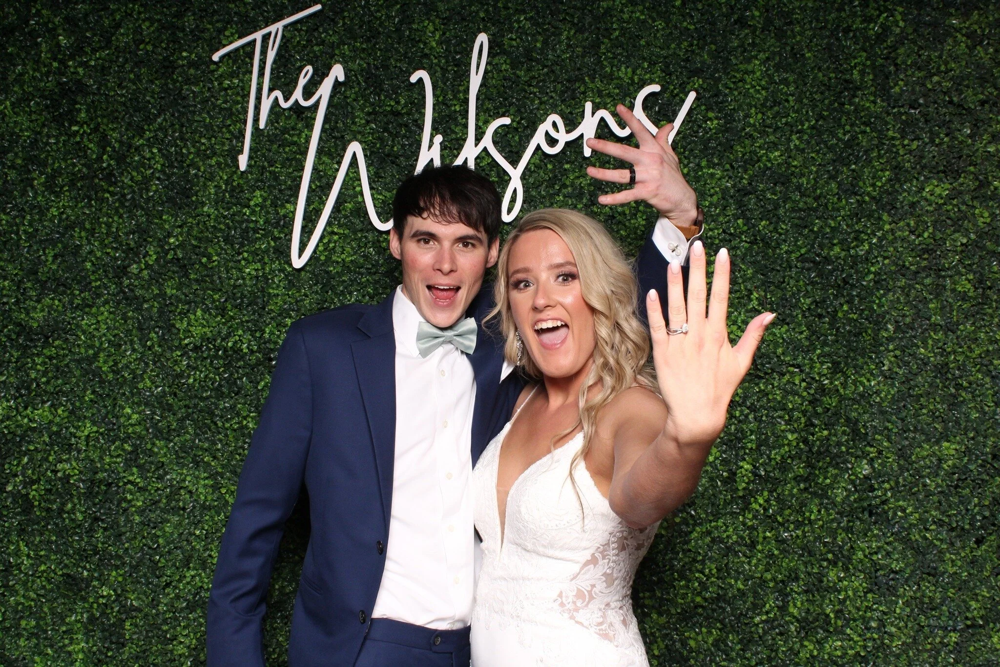 Congratulations to the new Mr. and Mrs. Wilson! We loved celebrating your big day with you and had so much fun taking so many fun photos with your sweet guests! We wish you a lifetime of happiness! 🎉🥰

On a side note, we are obsessed with how great