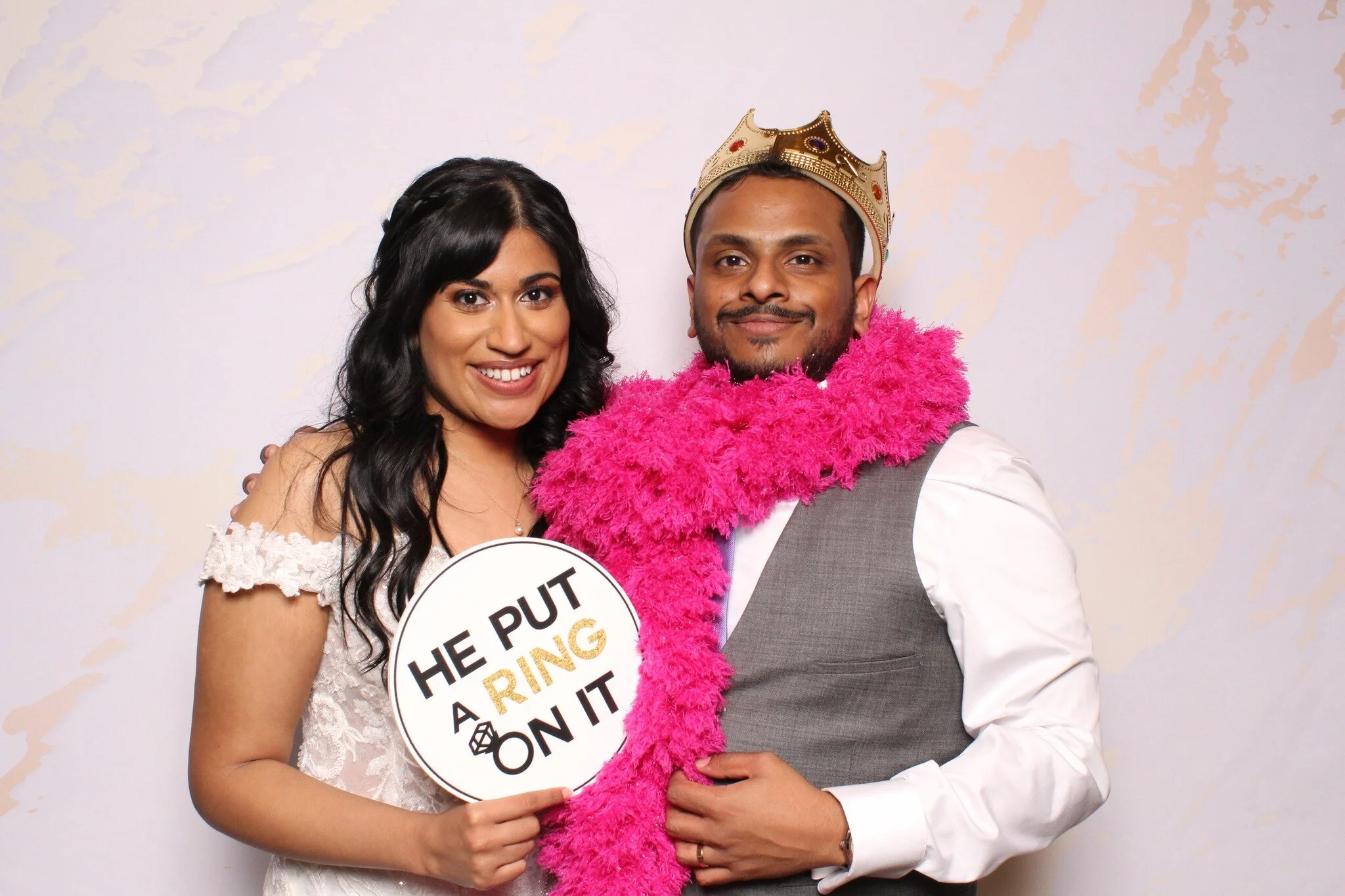 Congratulations to Josh and Angie! 🎉🥰 Thank you for having us to be a small part of your beautiful wedding! 
.
.
.
.
#photobooth #photoboothfun #okcphotobooth #photoboothrentalokc #wedding #bride #bridetobe #weddinginsp #weddingideas #photoboothren