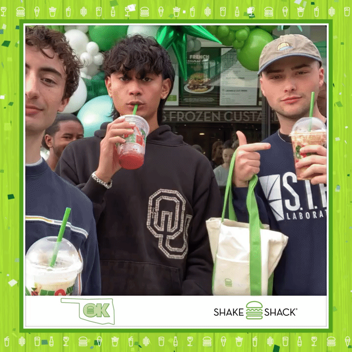 Shake Shack OKC Grand Opening Social Booth