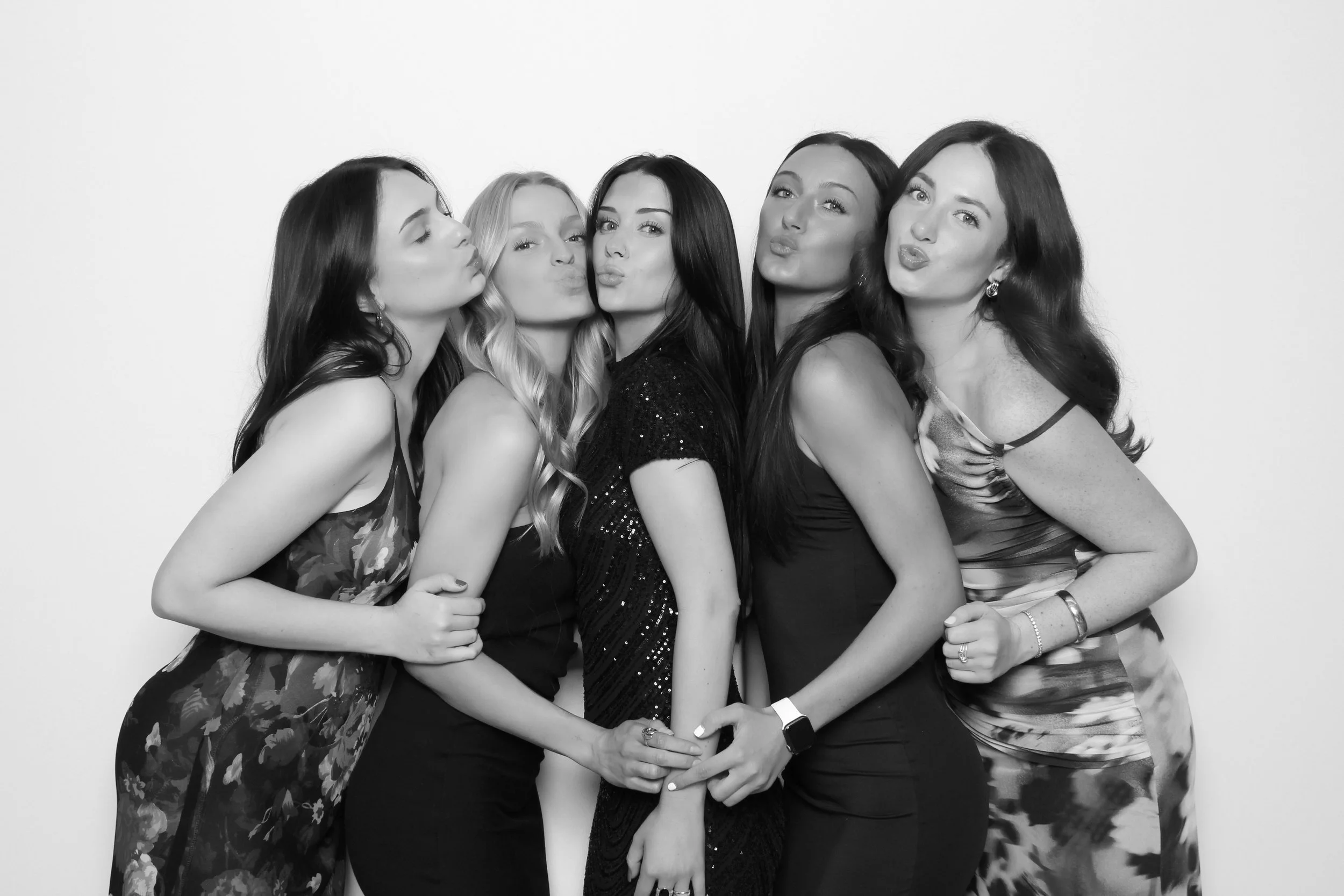 Glam photo booth wedding in OKC photos