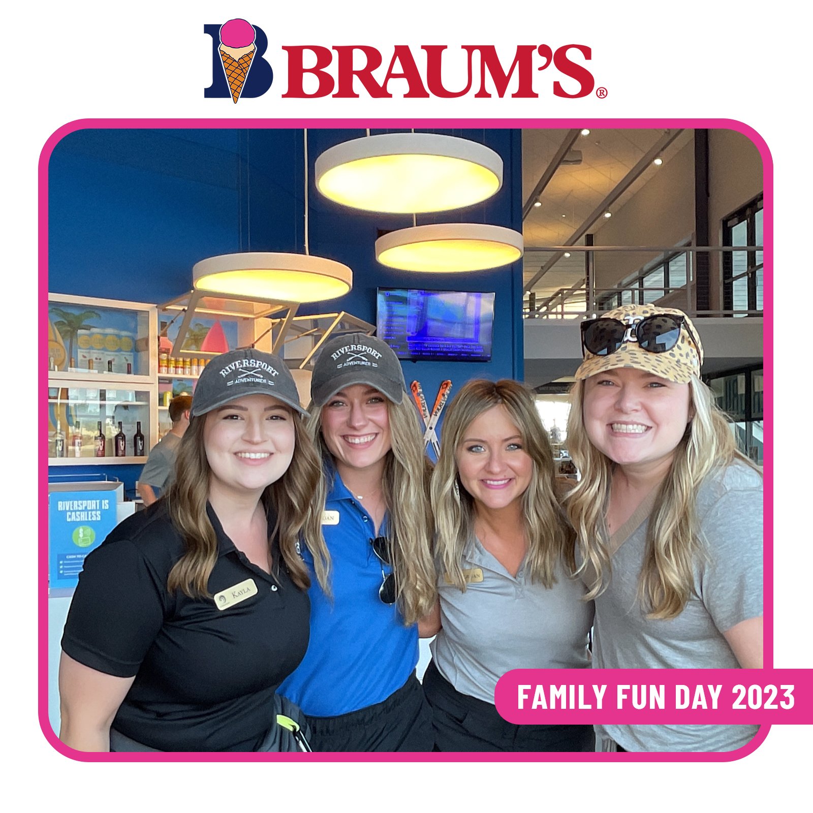 Braums event in OKC with Social Photo Booth