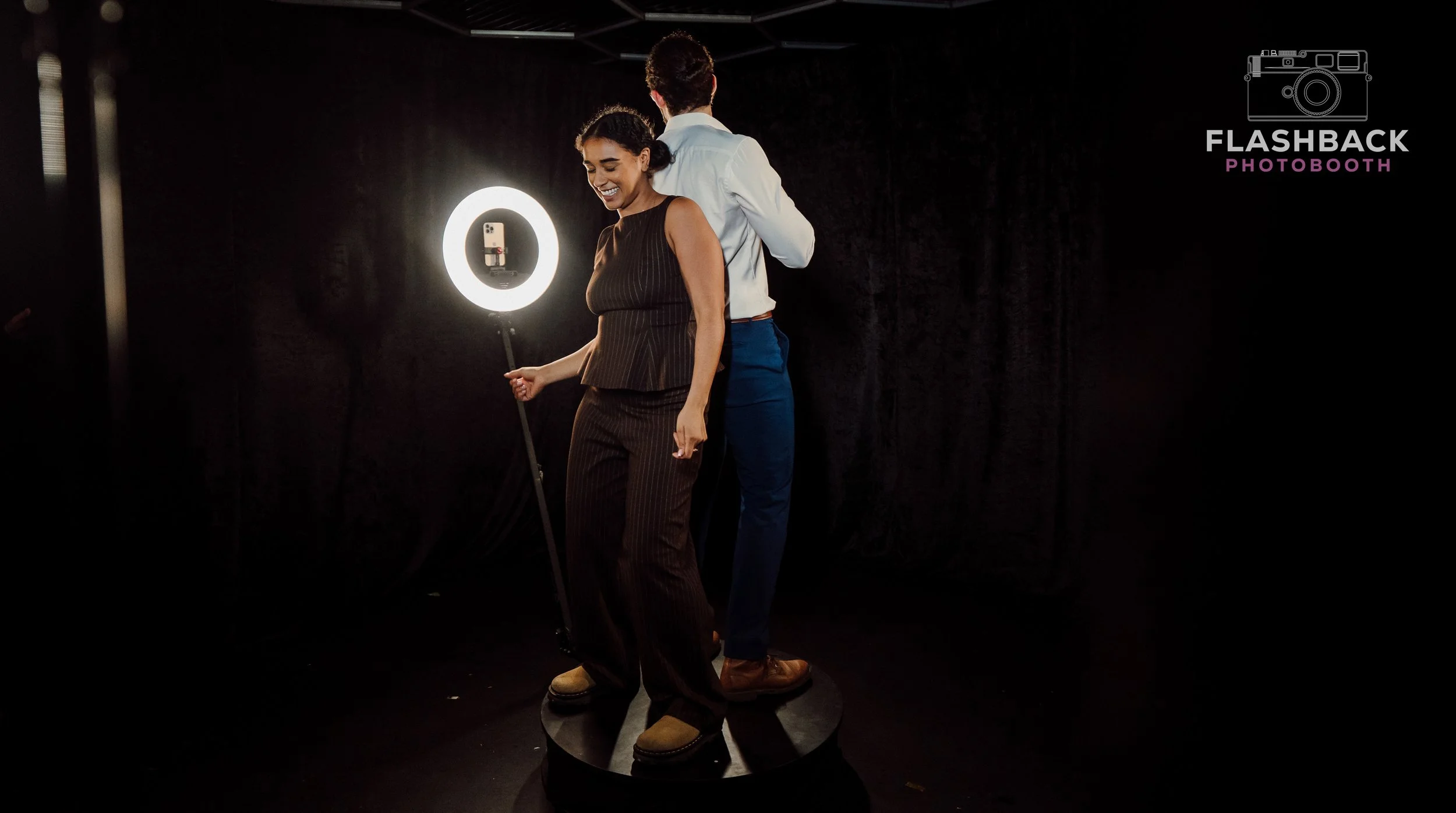 360 photo booth in OKC wedding