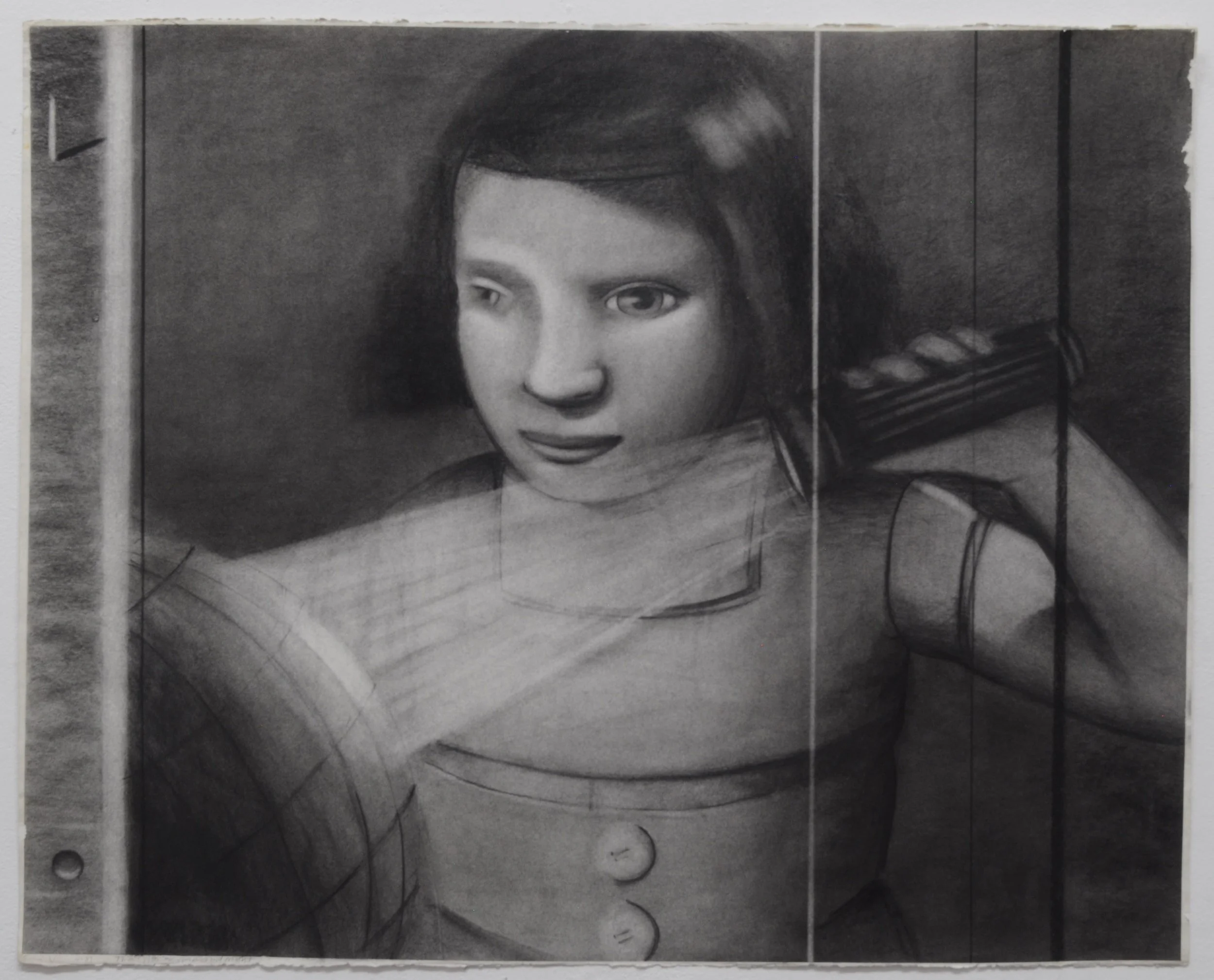 




"The Eleventh Commandment" Charcoal on paper, 22" x  30"