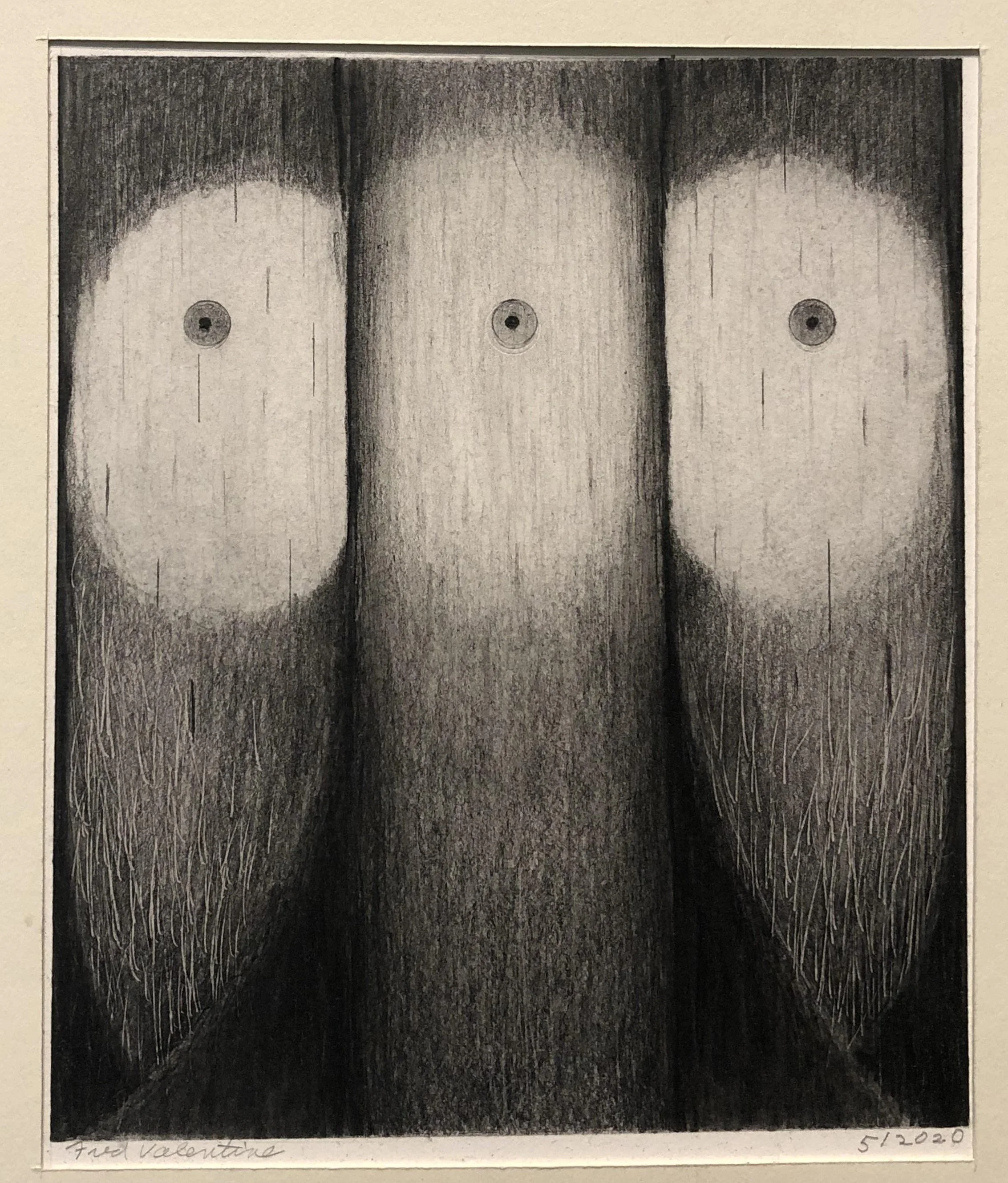 Graphite on paper, 6" x 9" , 2020