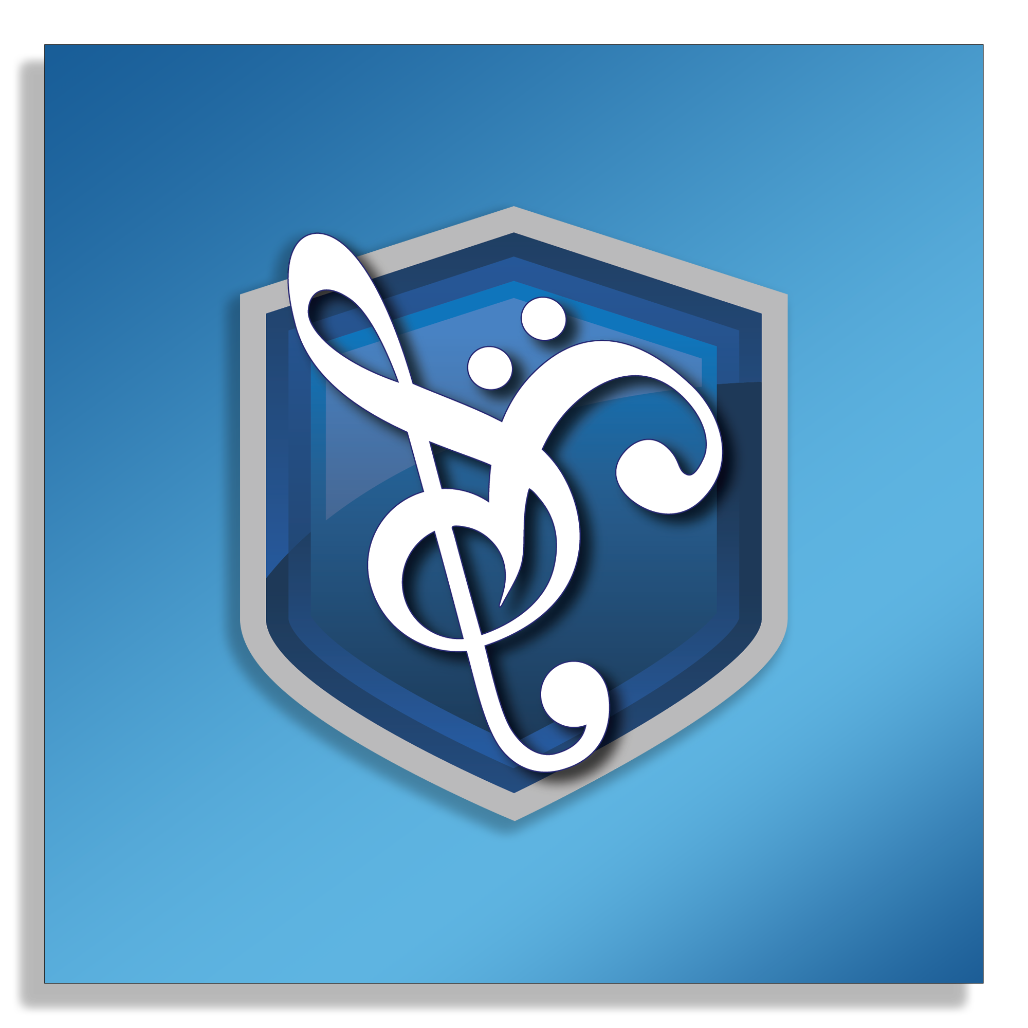 Band Program Logo Pin