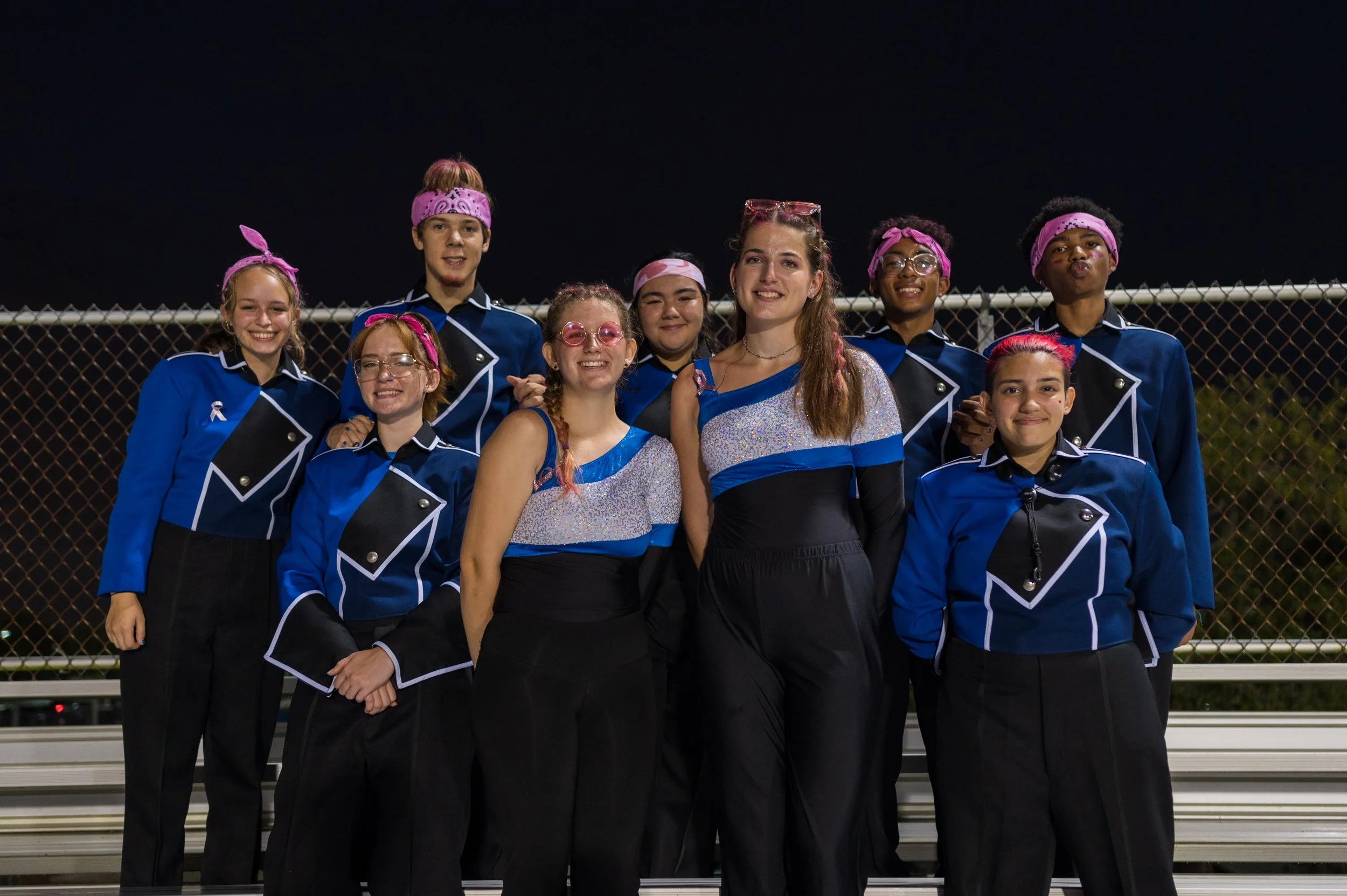 Blue Coats go Pink for Breast Cancer Awareness