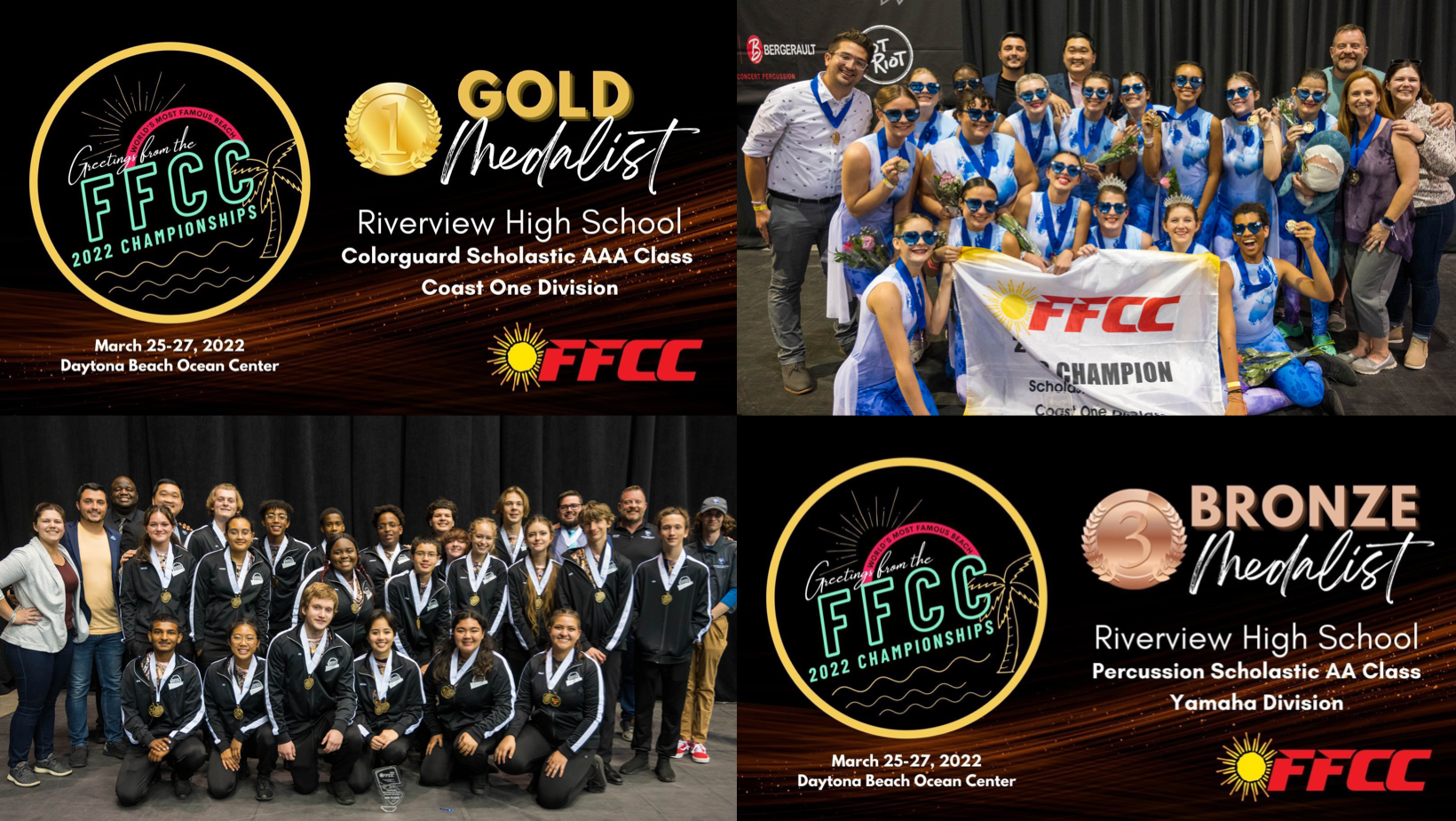 Both Indoor Ensembles Medal at Championships, Winter Guard Makes School History—Again