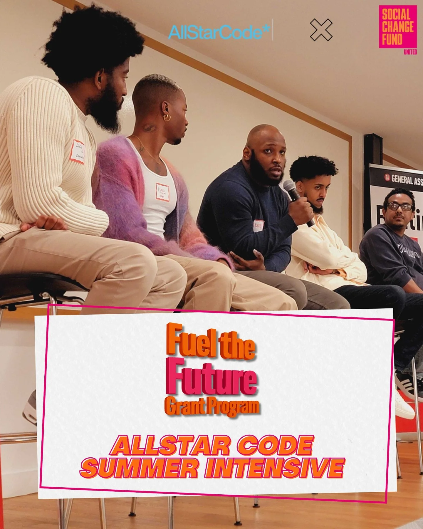 Young talent. Big ideas. Real impact.

Through our partnership with @allstarcode, Social Change Fund United is proud to support the next generation of innovators and problem-solvers.

The All Star Code&rsquo;s Summer Intensive is a transformative, si