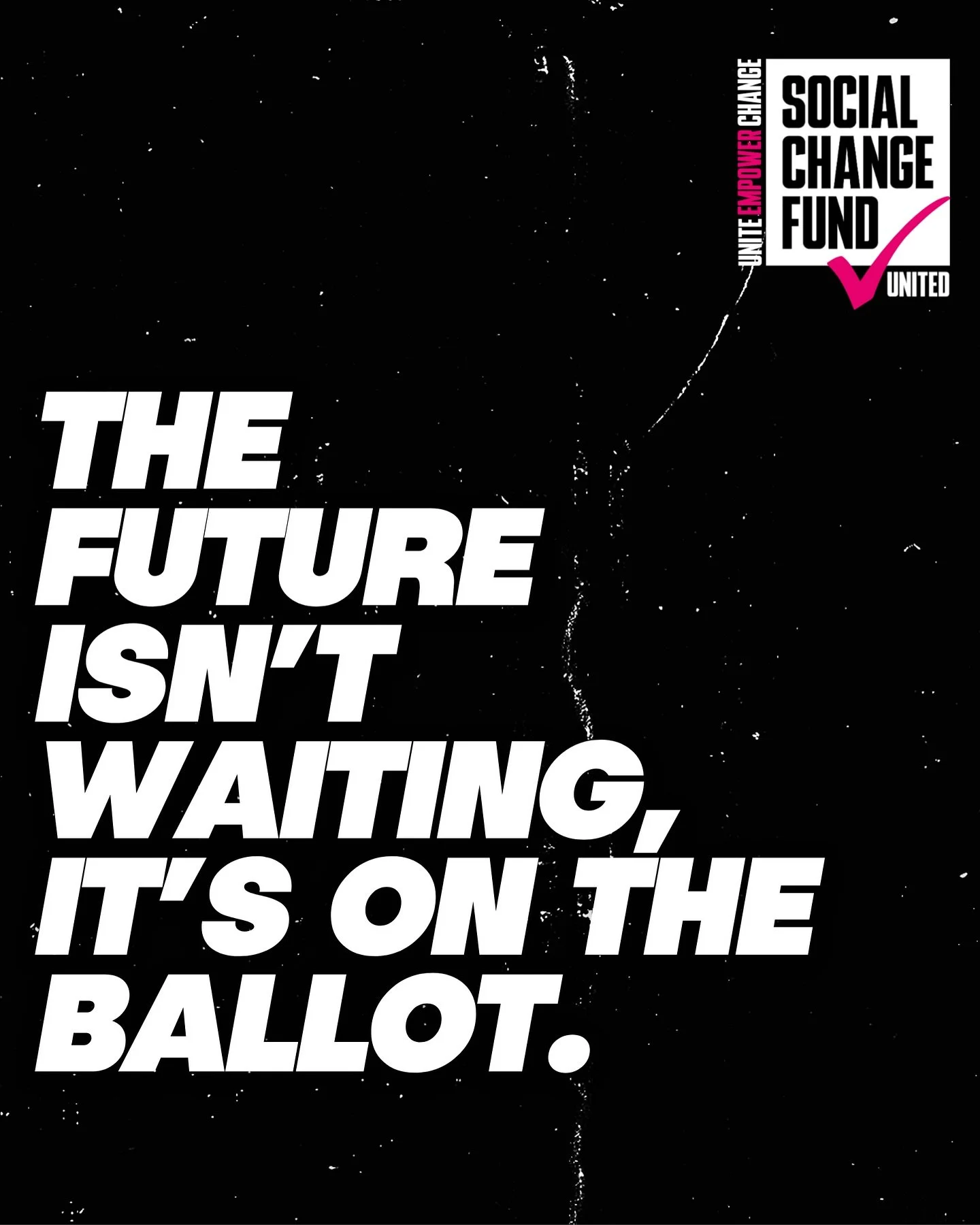 The future isn&rsquo;t waiting. It&rsquo;s on the ballot. Gen Z and Millennials are the majority. Let&rsquo;s act like it. 

Start with the link in bio.