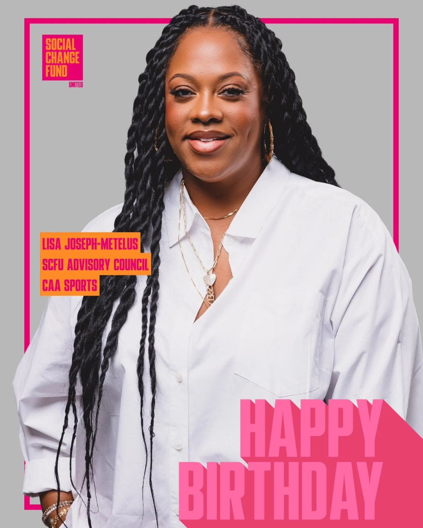 Happy Birthday to Lisa, an incredible force on our Advisory Board🎉 Your unwavering commitment continues to shape the work and deepen our impact!!