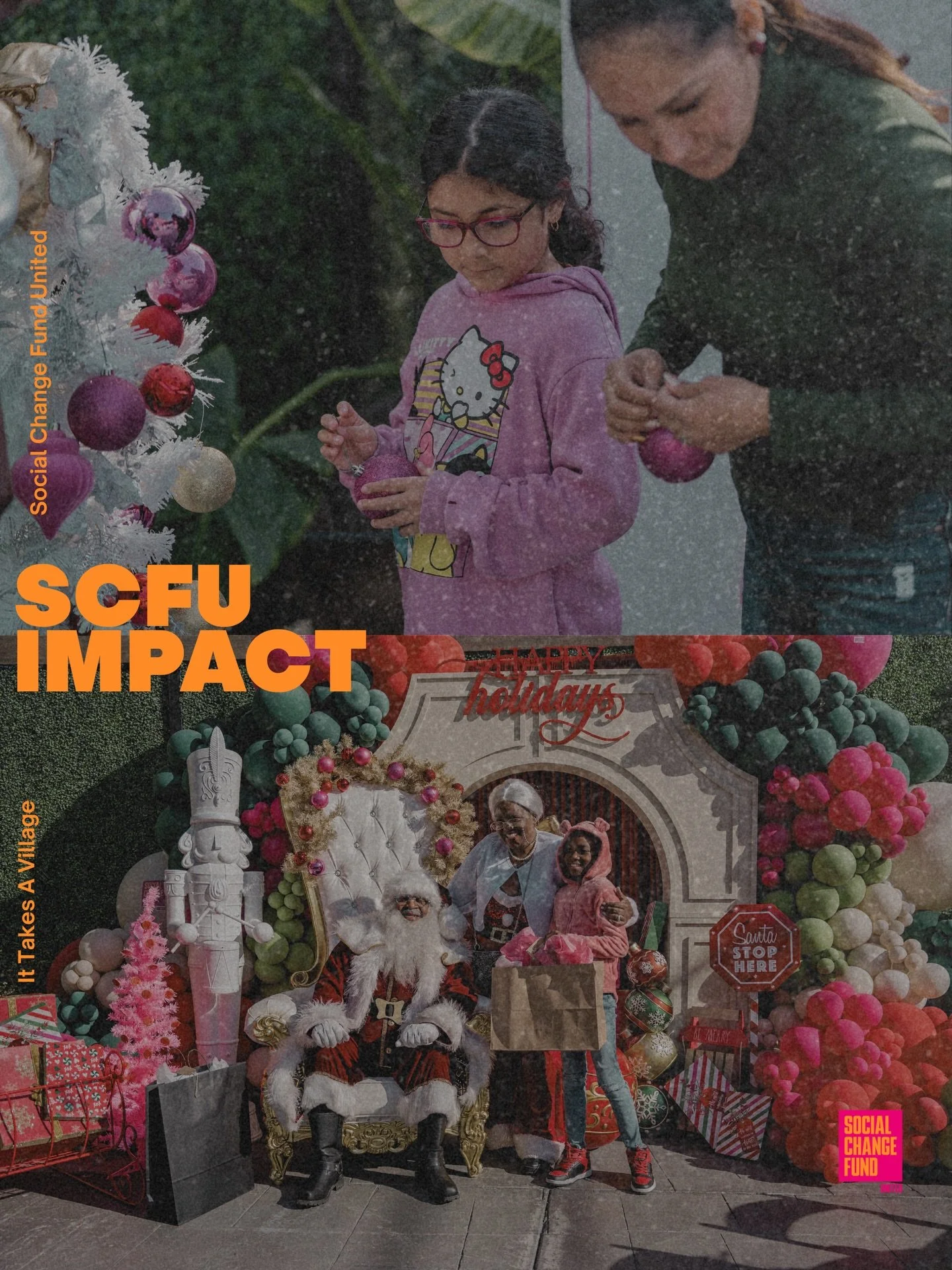 The holidays remind us why we do what we do. This season we&rsquo;re reflecting on the moments that brought joy to our communities, and looking ahead to even more ways to show up, give back, and spread love.

Thank you for being part of the village. 