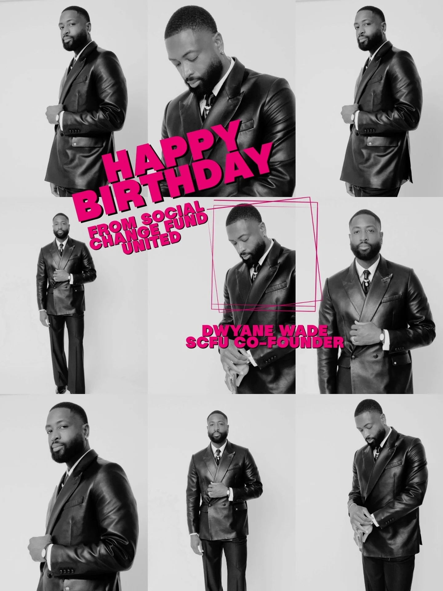 Happy Birthday @dwyanewade!

For six years, Dwyane has shown up not just as a co-founder of SCFU, but as a true builder. Putting in real work, investing time, resources, and leadership to support economic empowerment and create pathways for under-res