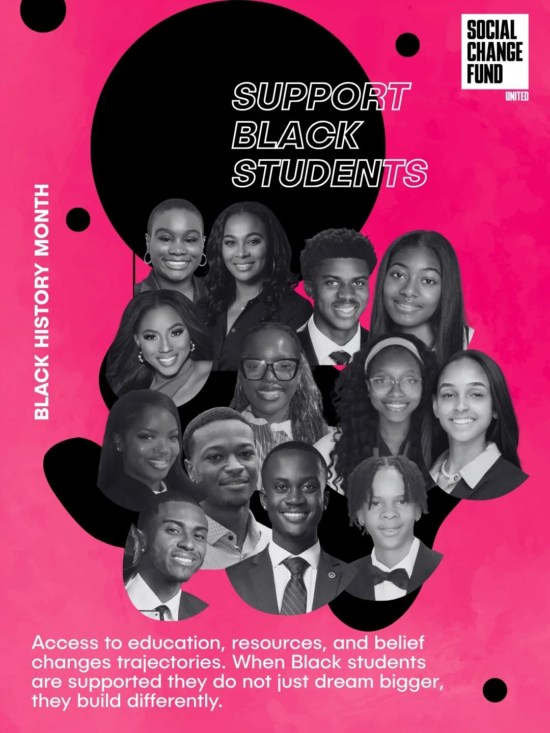 The future is shaped by who we invest in today.

Support Black youth and students with access to education, resources, and opportunity, because belief plus access changes trajectories. This is how legacy continues through the next generation of leade