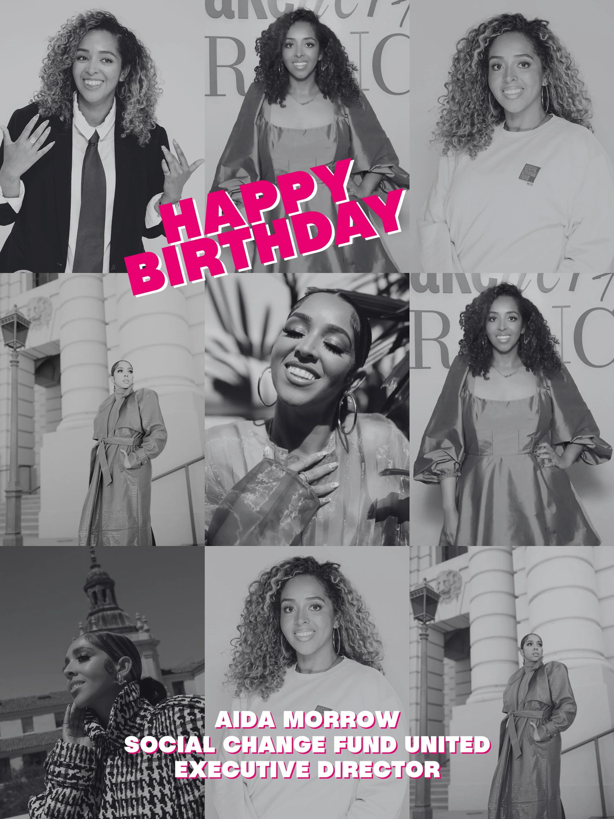 Happy Birthday to our Executive Director, Aida 🎉🎉🎉

Your leadership, vision, and dedication continue to guide the work and move the mission forward every day. Thank you for the care and commitment you bring to leading this work with purpose.

🎉🎉