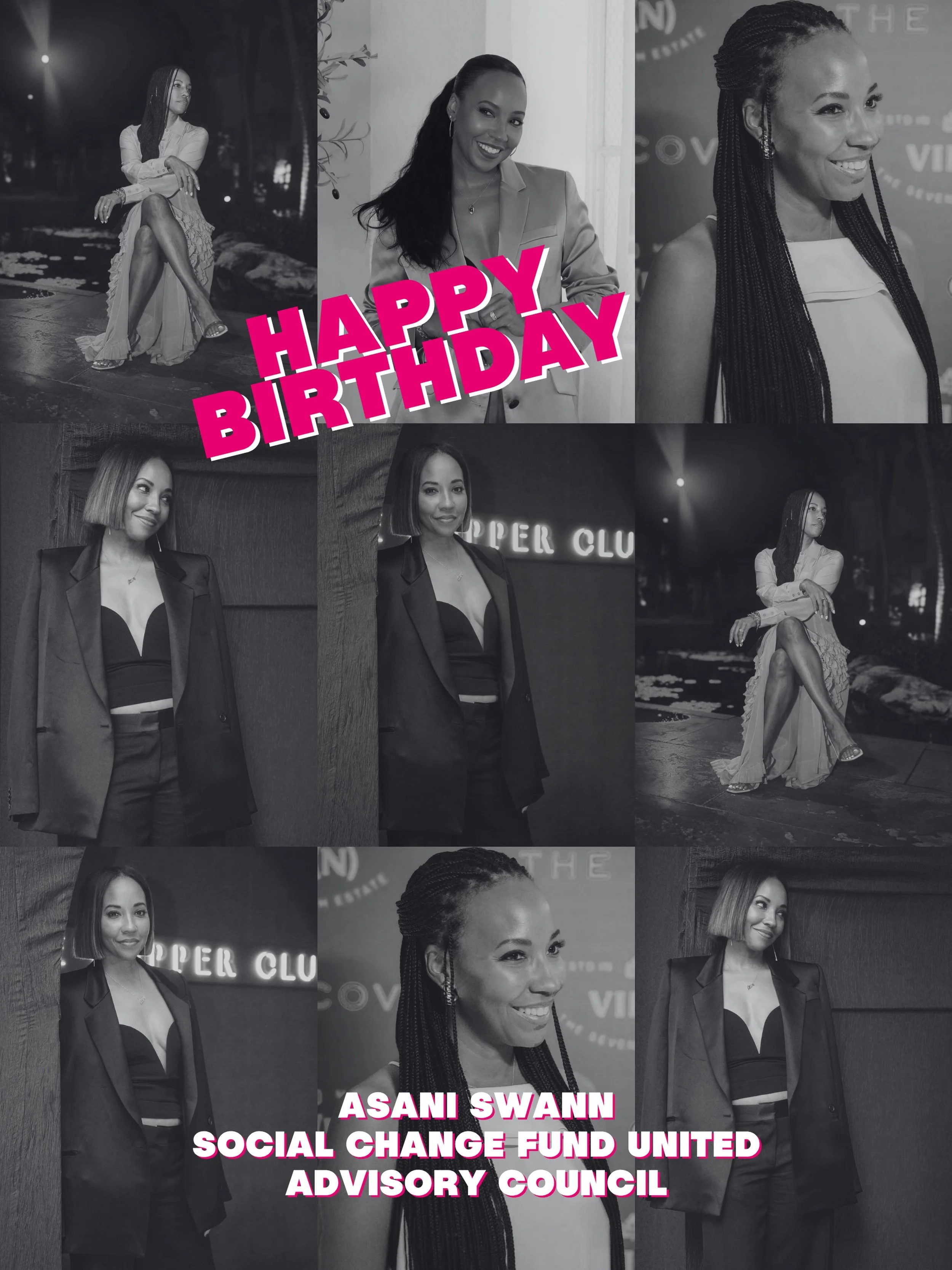 Happy Birthday Asani, our Advisory Council member 🎉🥳

We&rsquo;re grateful for the perspective, leadership, and care you bring to the work. Your commitment to community and creating access continues to shape what&rsquo;s possible.