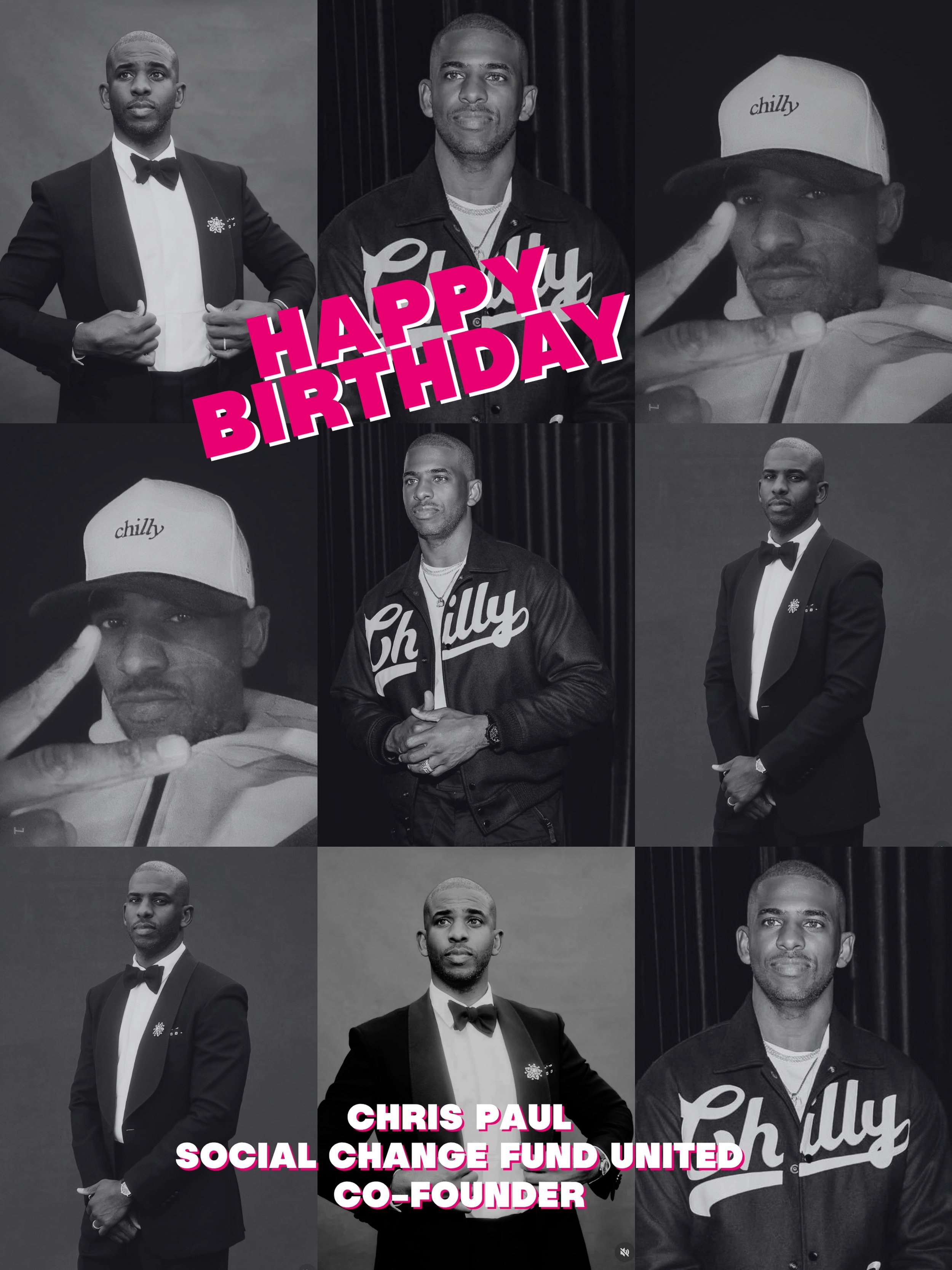 Happy Birthday Chris, our Co-founder 🎉🥳

A leader. A visionary. A real one. From the court to the community, you&rsquo;ve continued to show what it looks like to lead with intention, invest in people, and create impact that extends far beyond the g