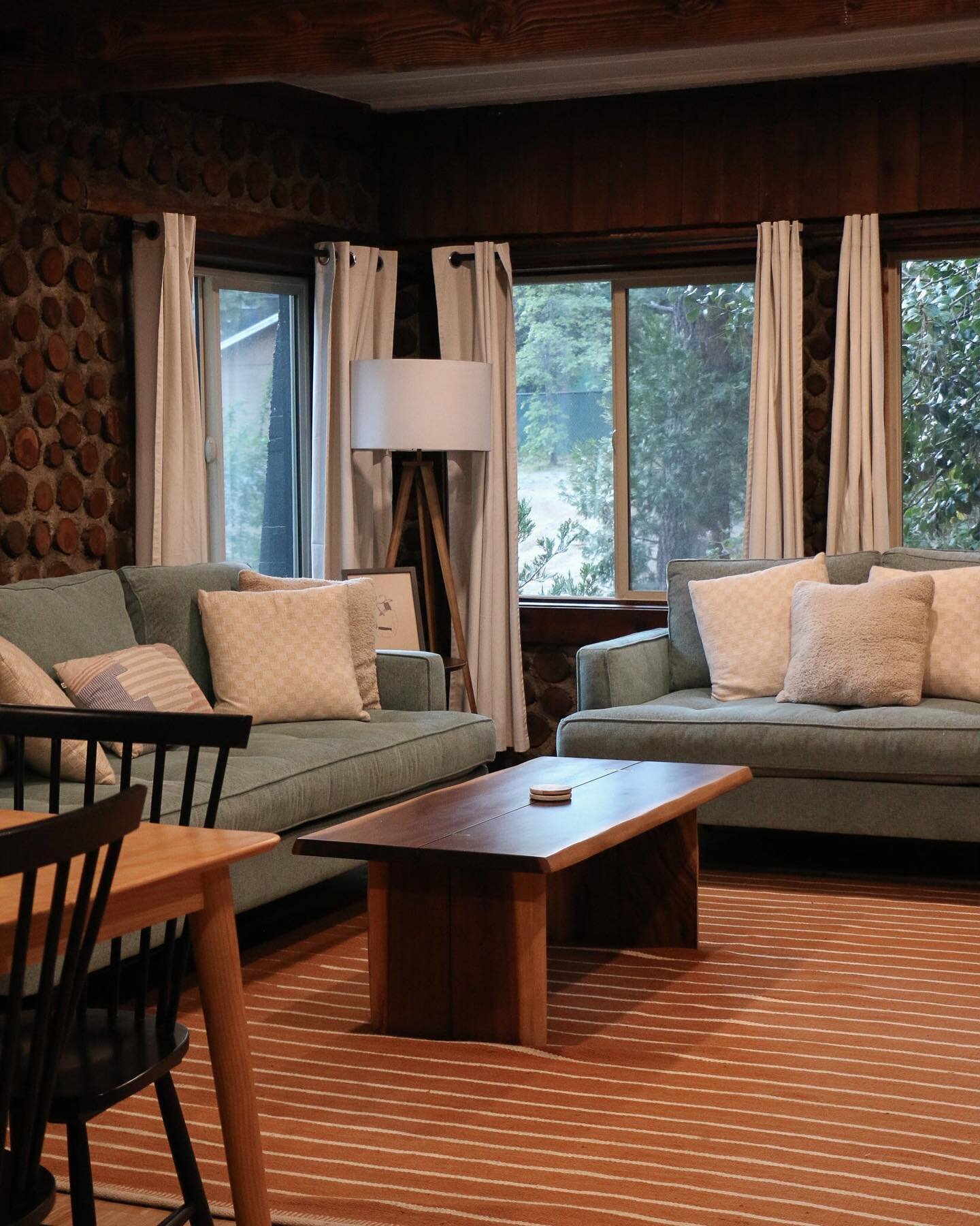 The open concept dining room and living room make it easy for everyone to enjoy the good vibes.