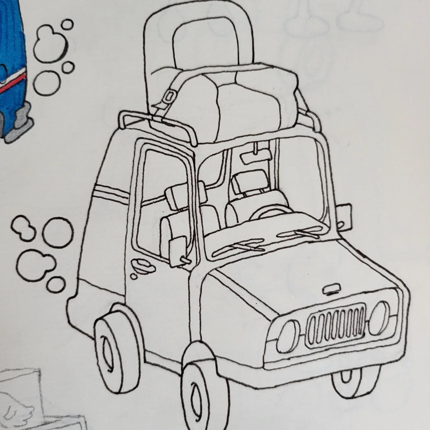 Cars have been my favorite thing to draw lately 🚗

#sketchbook | #doodles | #inkdrawing