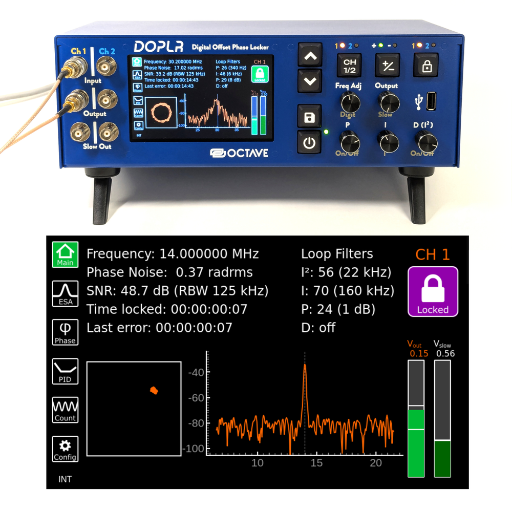 Comb Simulator Octave Photonics - Digital Offset Phase Locker (DOPLR)
