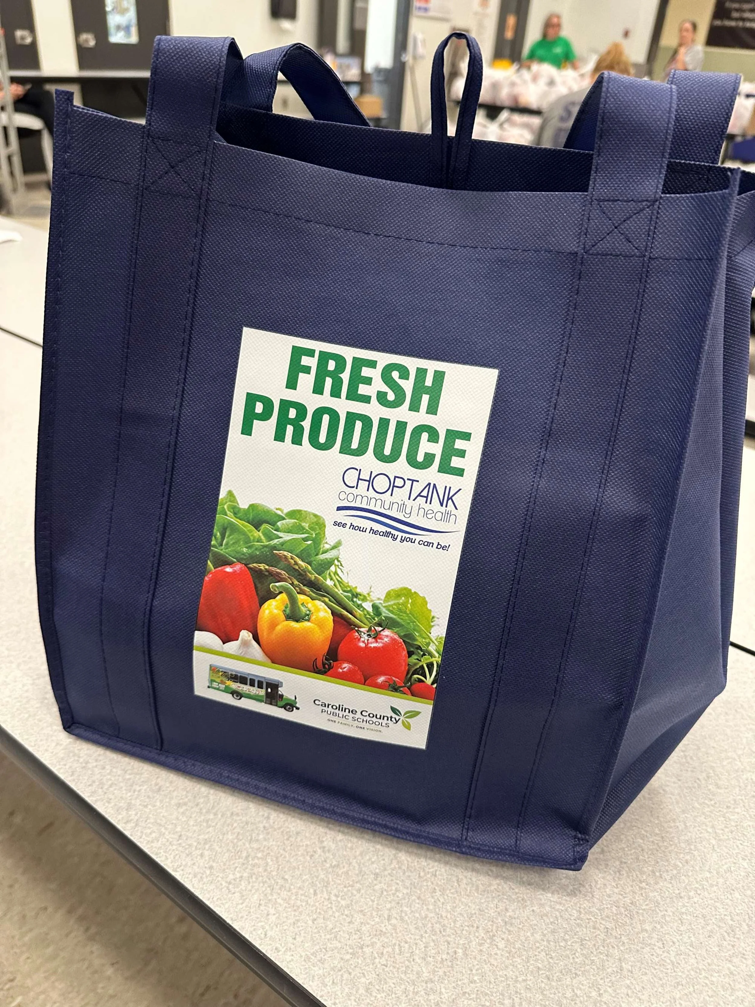 Choptank Health Delivers Fresh Produce Packs to Caroline County Summer Campers