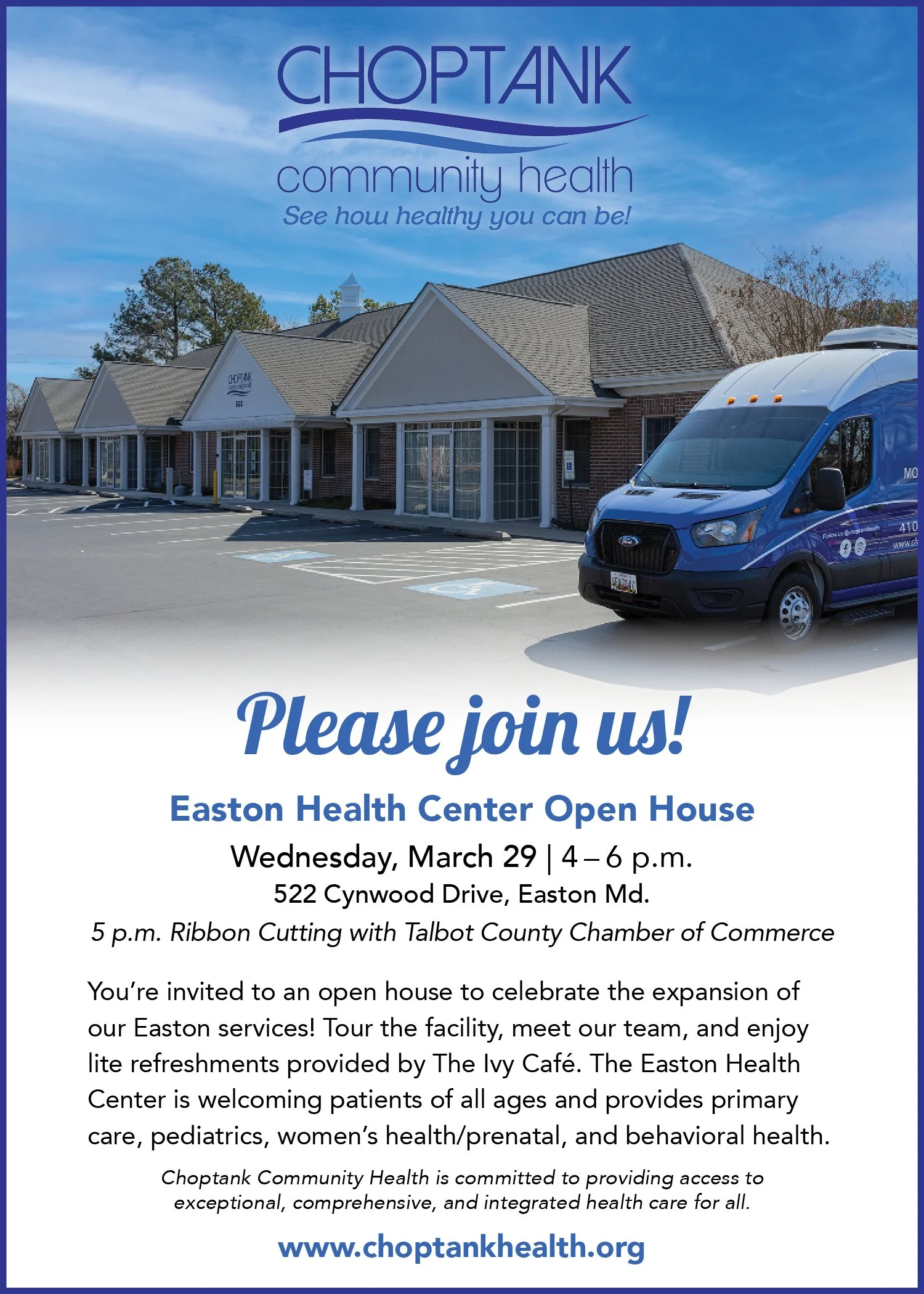 Choptank Health expands into primary care in Easton — Choptank