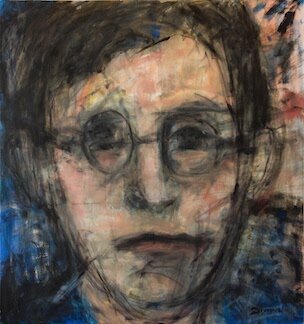 Young Begin 1930 2015, oil on linen, 30" x 32" (76cm x 81cm)
