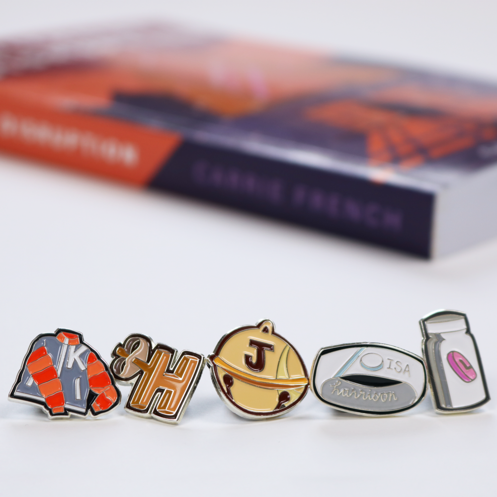 Enamel Pins — Without Disruption by Carrie French