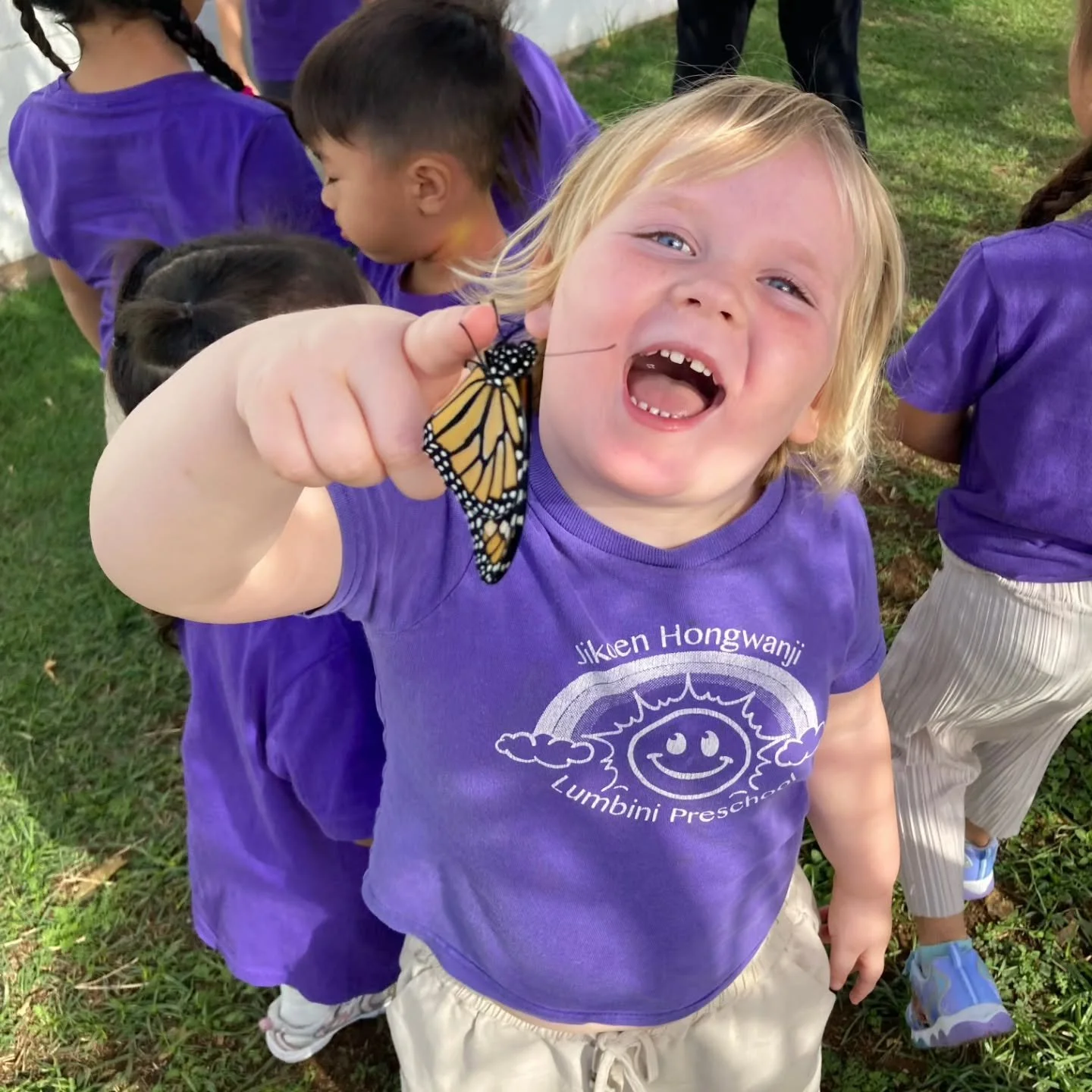 Butterfly season is here! 🦋✨

Our garden is full of butterflies, caterpillars, and chrysalis everywhere you look 🌱
The children observe them closely each day and naturally learn about the butterfly life cycle through real-life experiences in nature