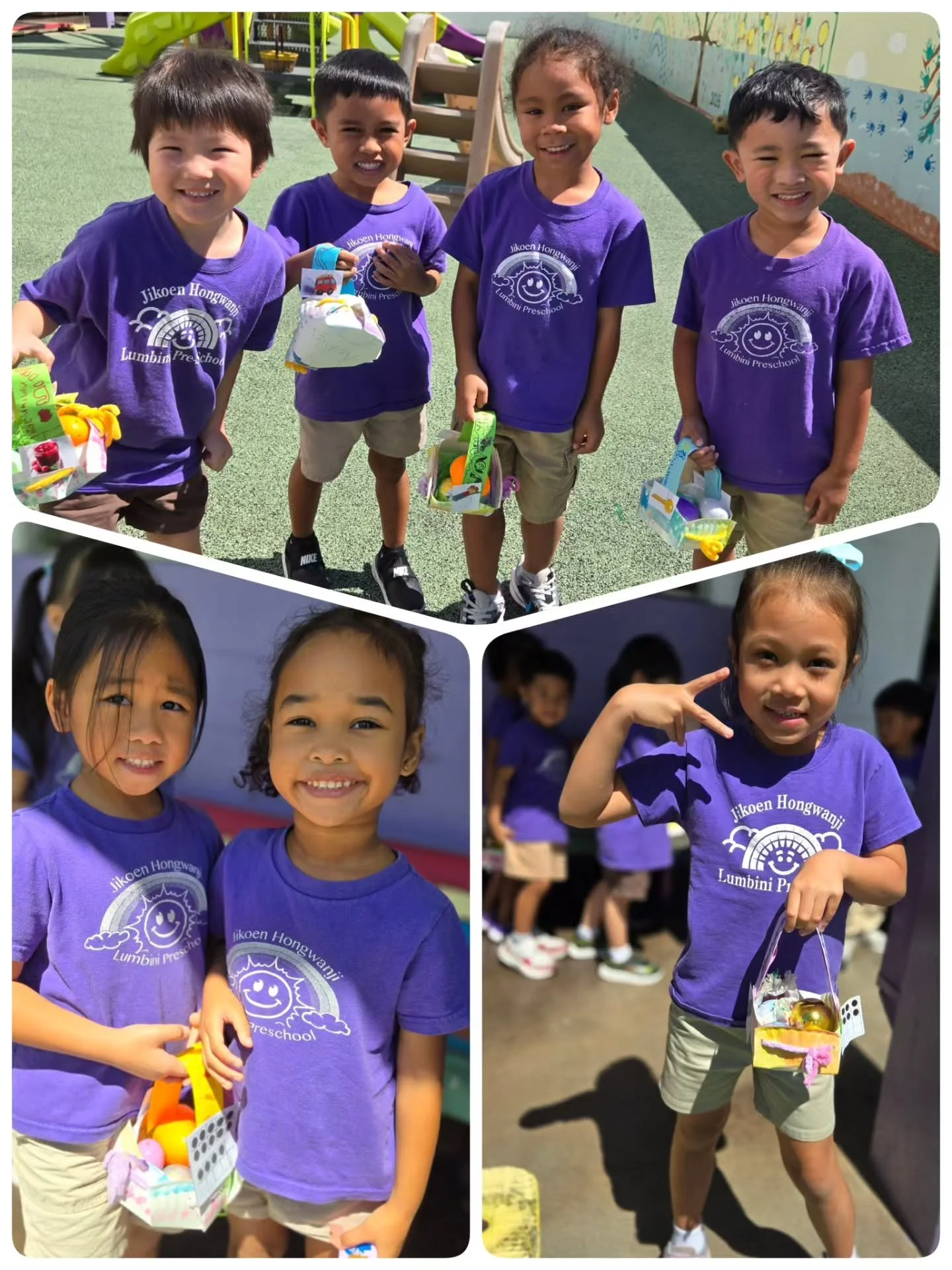Easter week was full of fun and excitement! 🐣🌸

We enjoyed egg dyeing, egg hunts, and a goody bag exchange 🥚🎁

Before our Bazaar on 4/4, the children also had a chance to enjoy their $1 shopping experience &mdash; they were so excited choosing th
