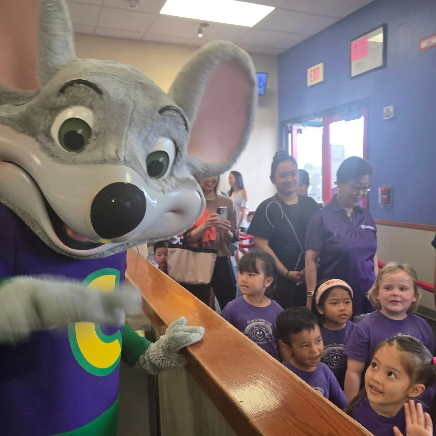 Every year, we look forward to our special trip to Chuck E. Cheese! 🎉
As a reward for all their hard work this school year, our keiki enjoyed a fun-filled day of games, dancing, and lots of smiles 😊

Mahalo to all the wonderful families who volunte