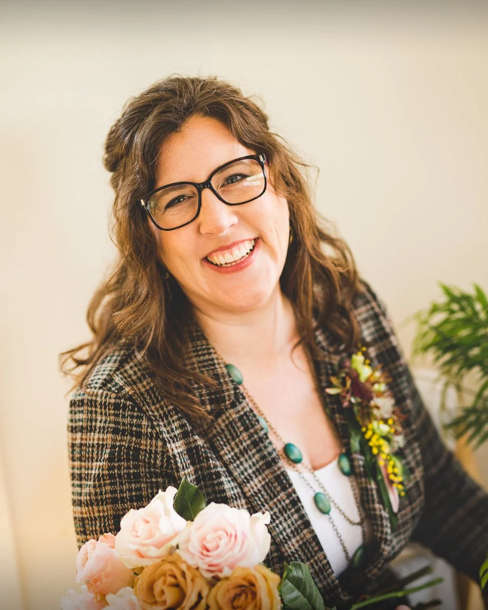 Althea Wiles - Consultant - with roses