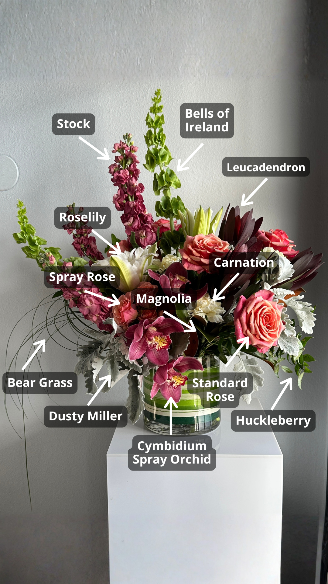 Floral Recipe: Valentine’s Day Arrangement