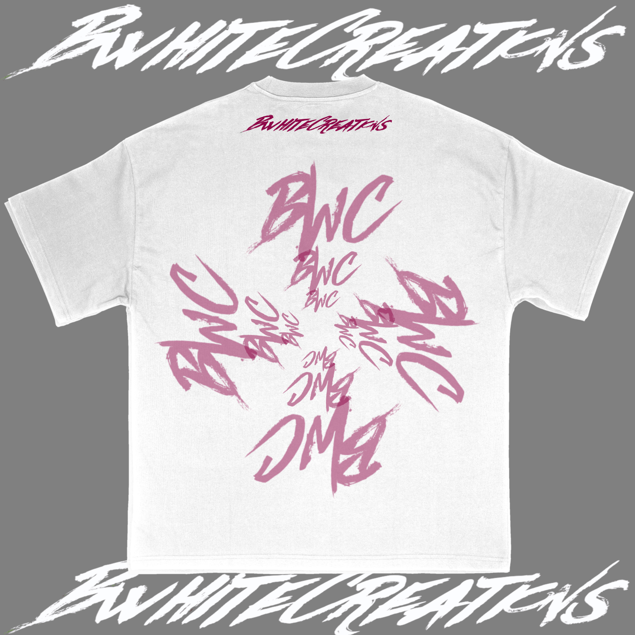 "Just A Lil Play Money" Tee (Magenta Outline)