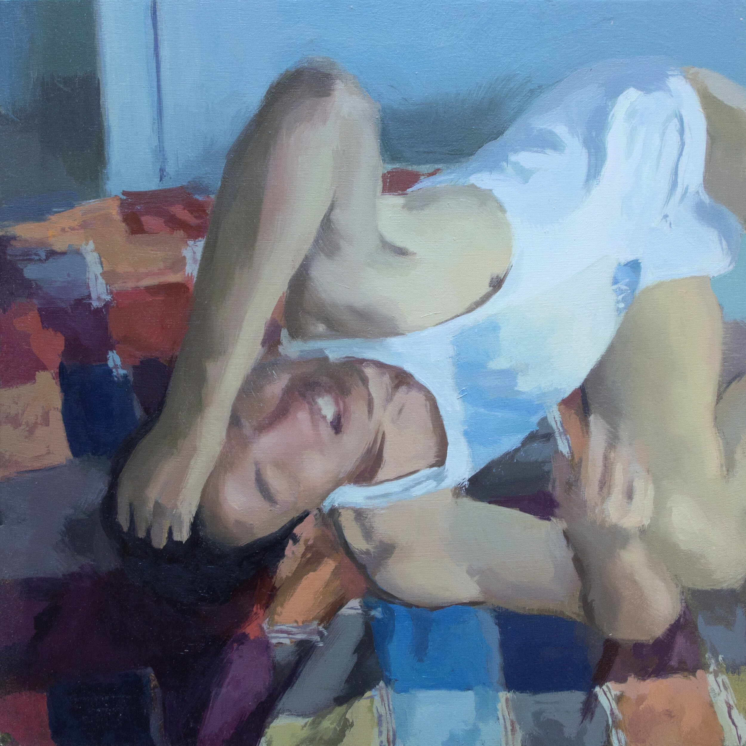 Franky II
12x12
oil on board
2019