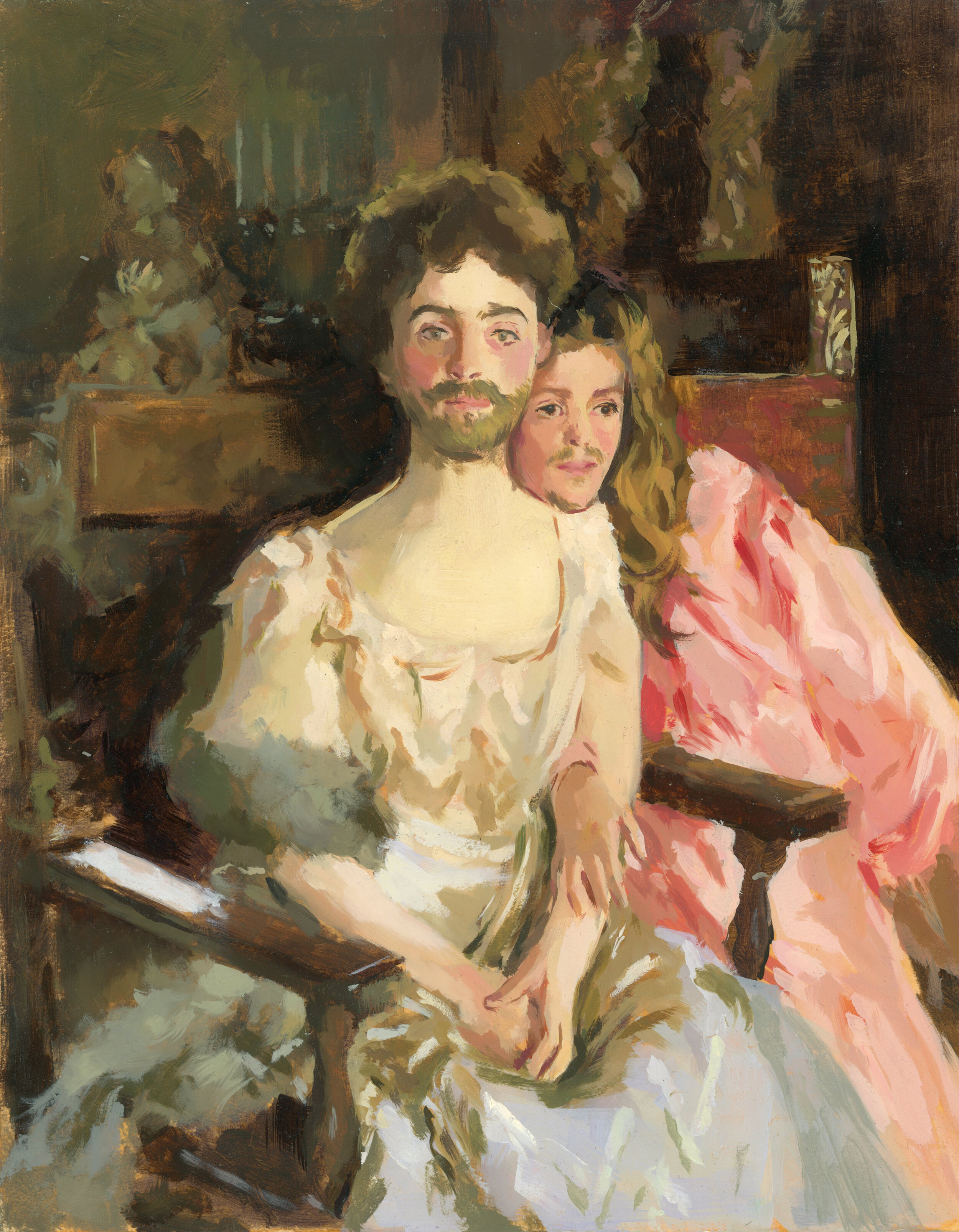 Proustian Tale (Sargent Study)
14x10.5
oil on paper
2017