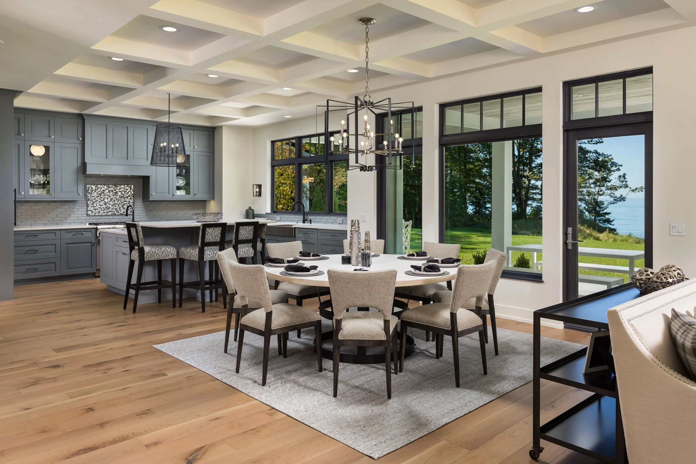 Contemporary Lakehouse — Mike Schaap Builders Lakeshore Builder