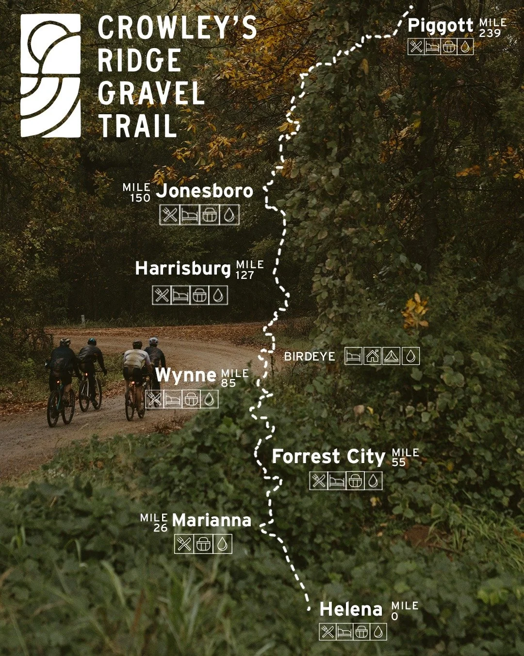 ✍ Unridden: the Crowley's Ridge Gravel Trail Project 

Do you ever feel like every gravel road has been conquered, every scenic byway mapped, and every bikepacking route in the Ozarks documented? That is, until we looked east and found ourselves on C