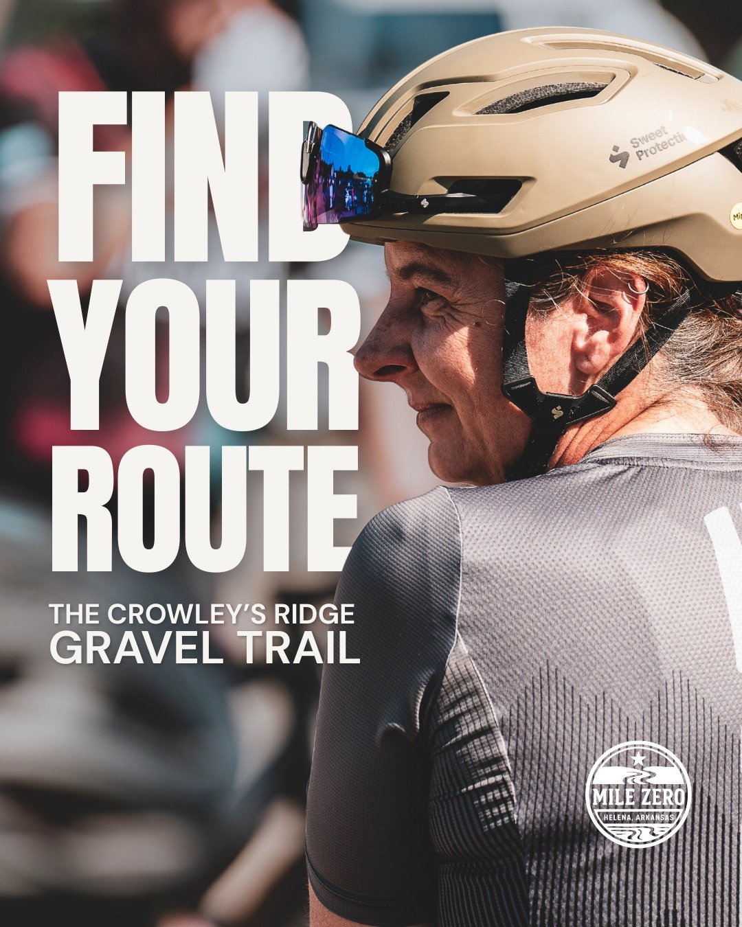 Mile Zero: Delta Outdoor Festival 🚲🎟️
APRIL 10th-12th 

Join us in downtown Helena, Arkansas, for a full weekend of gravel + road riding, music, and incredible southern food. Choose your distance, ride at your own pace, and experience the Delta at 