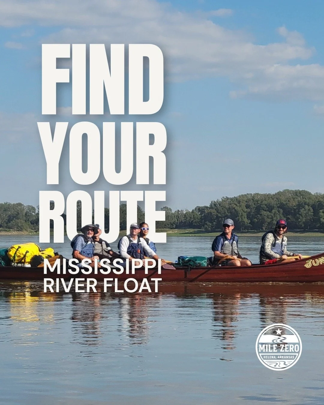 🛶 Join us on the Buck Island Canoe Adventure with Quapaw Canoe Company on April 12th! 

After a full Mile Zero weekend of running, cycling, music, food, and community, we&rsquo;re slowing things down with a guided canoe adventure around Buck Island,