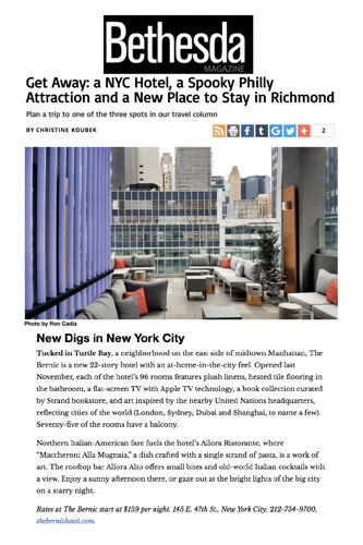 Bethesda Magazine. September 5, 2017