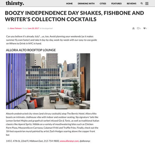 Thirsty. June 28, 2017